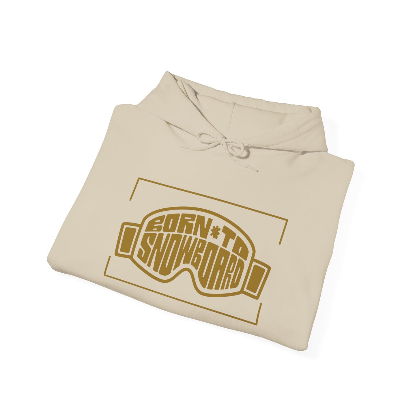Born To Snowboard Unisex Heavy Blend™ Hooded Sweatshirt
