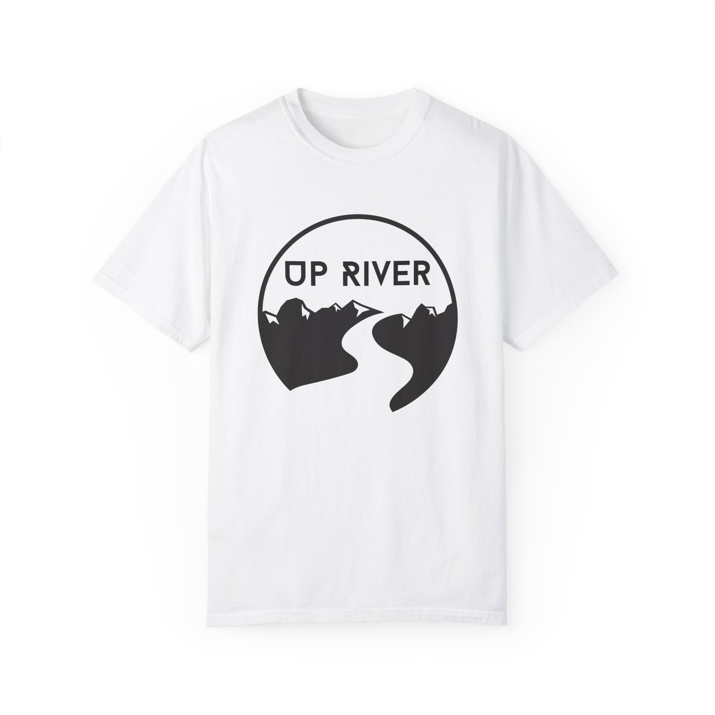 Up River Unisex Garment-Dyed T-shirt