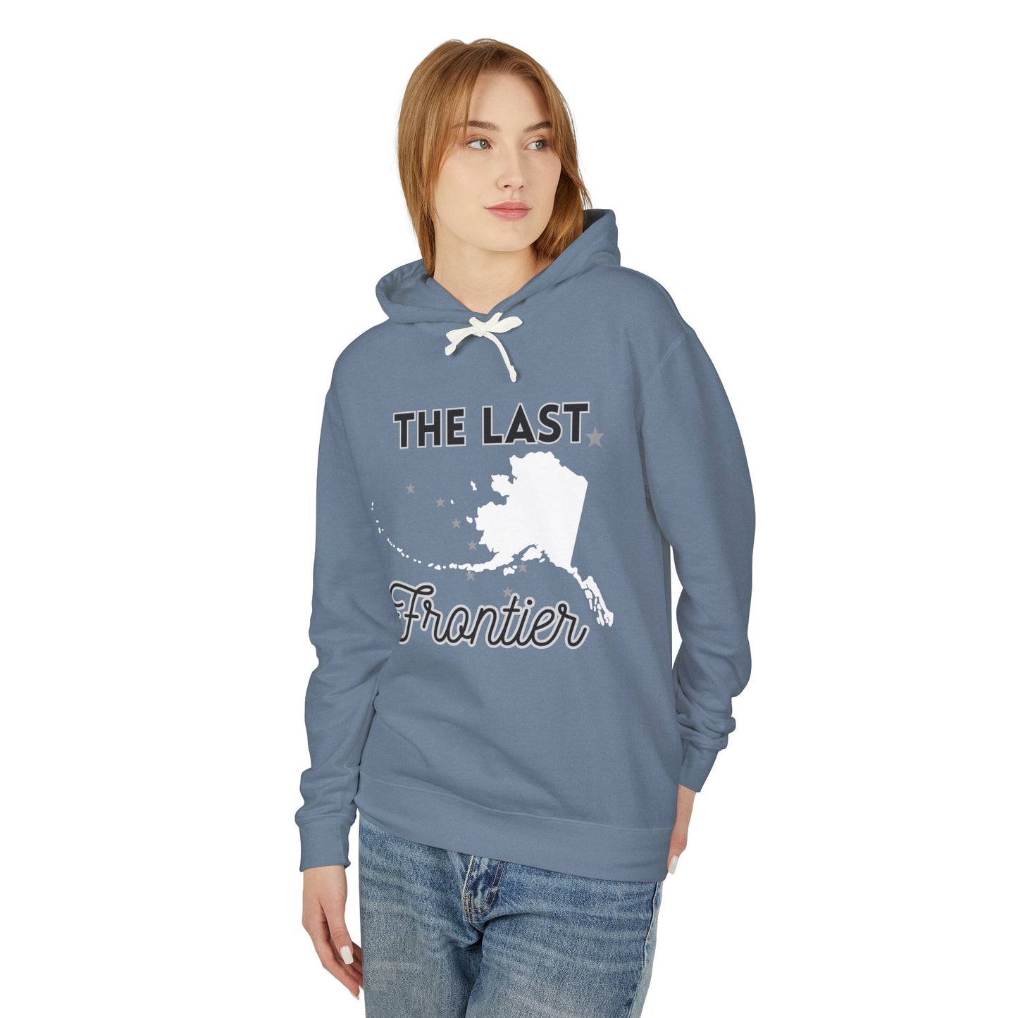 The Last Frontier Unisex Lightweight Hooded Sweatshirt