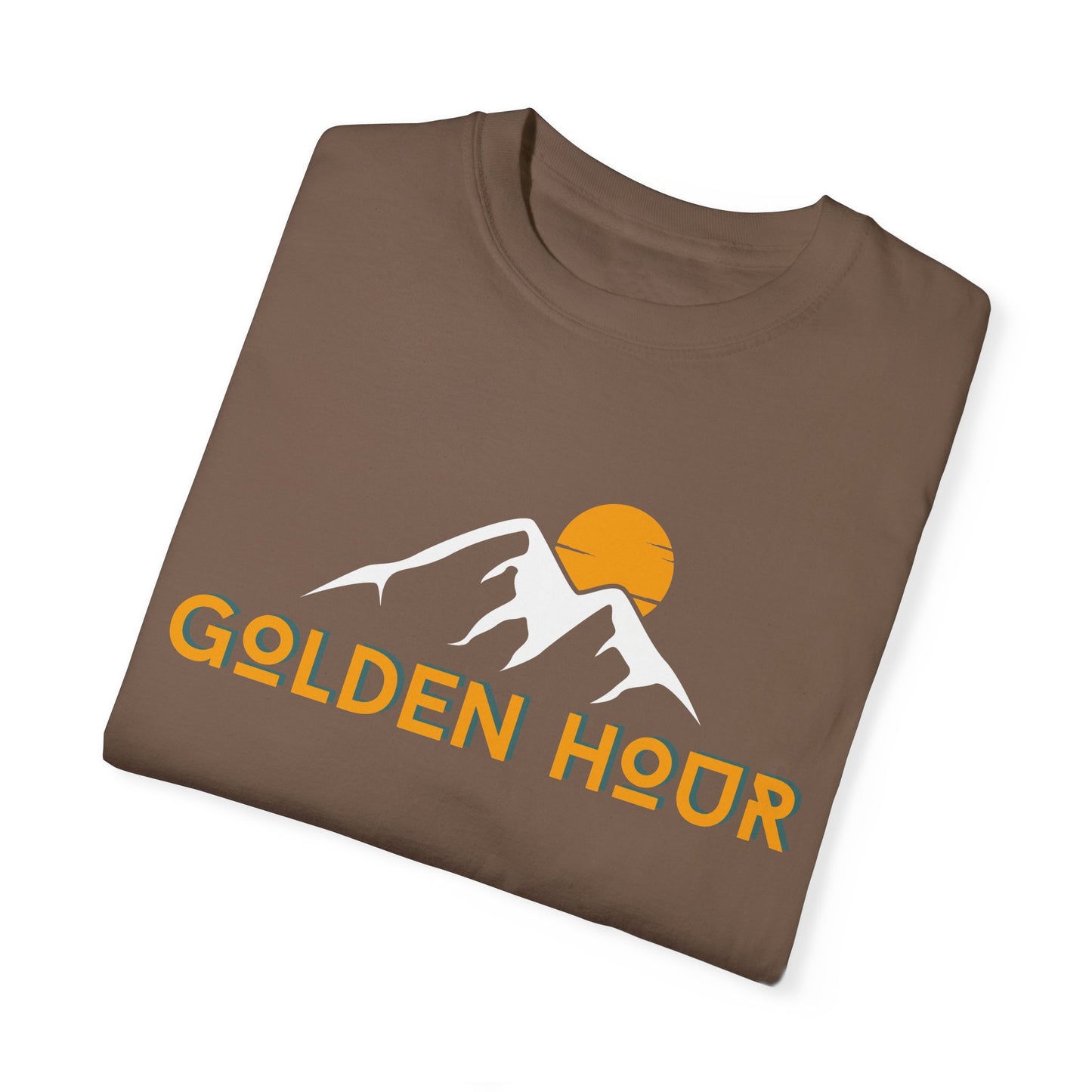Golden Hour Mountain Unisex T-Shirt