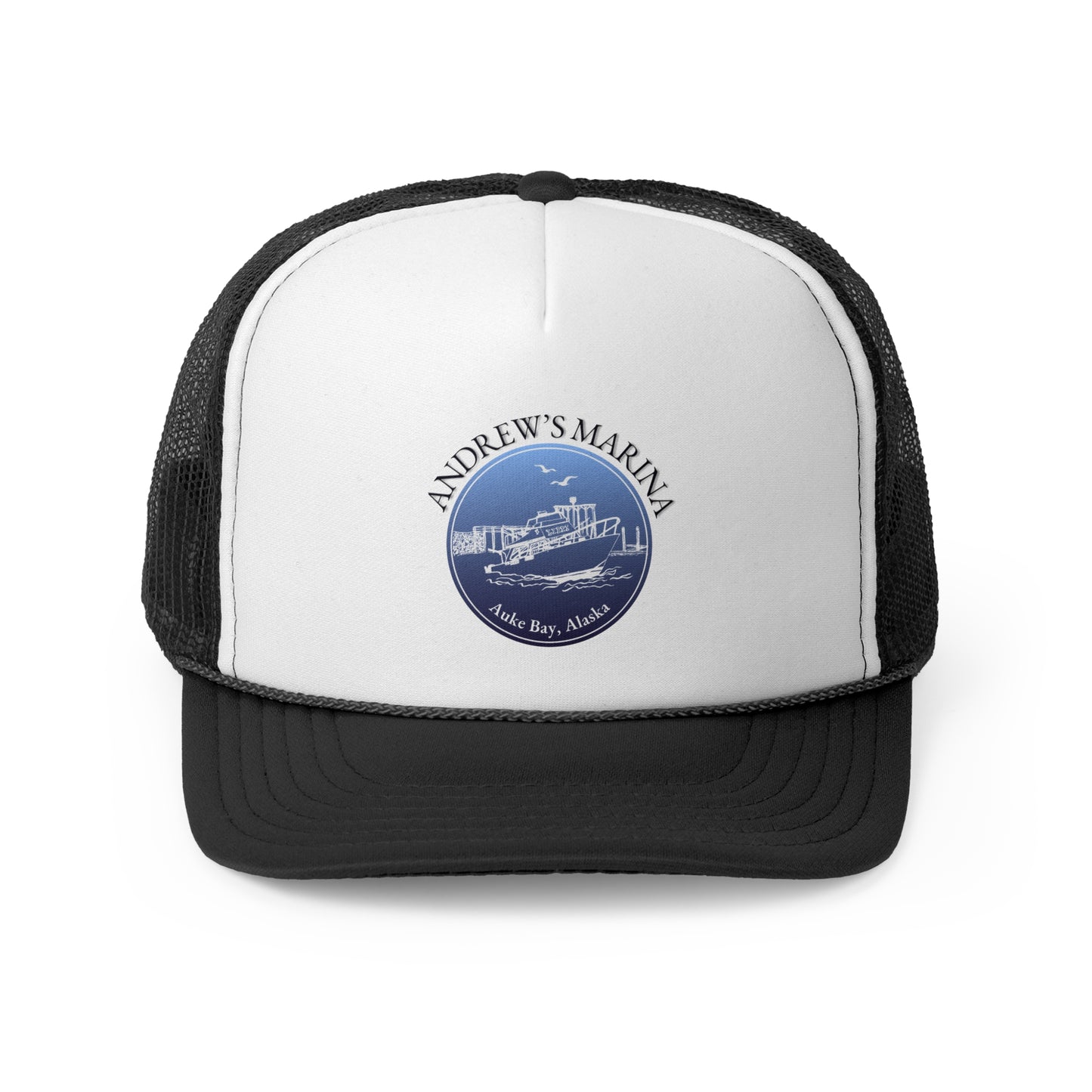 Andrew's Marina Logo Trucker Hat
