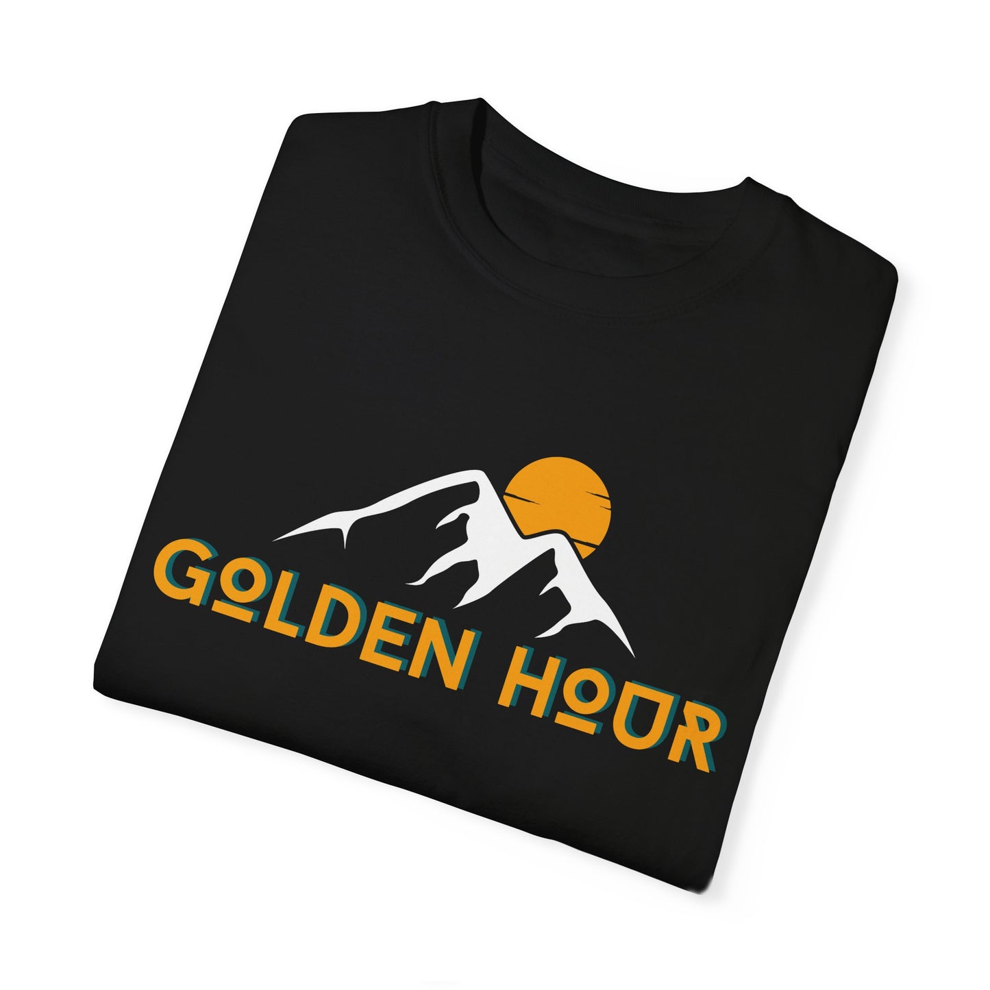 Golden Hour Mountain Unisex T-Shirt