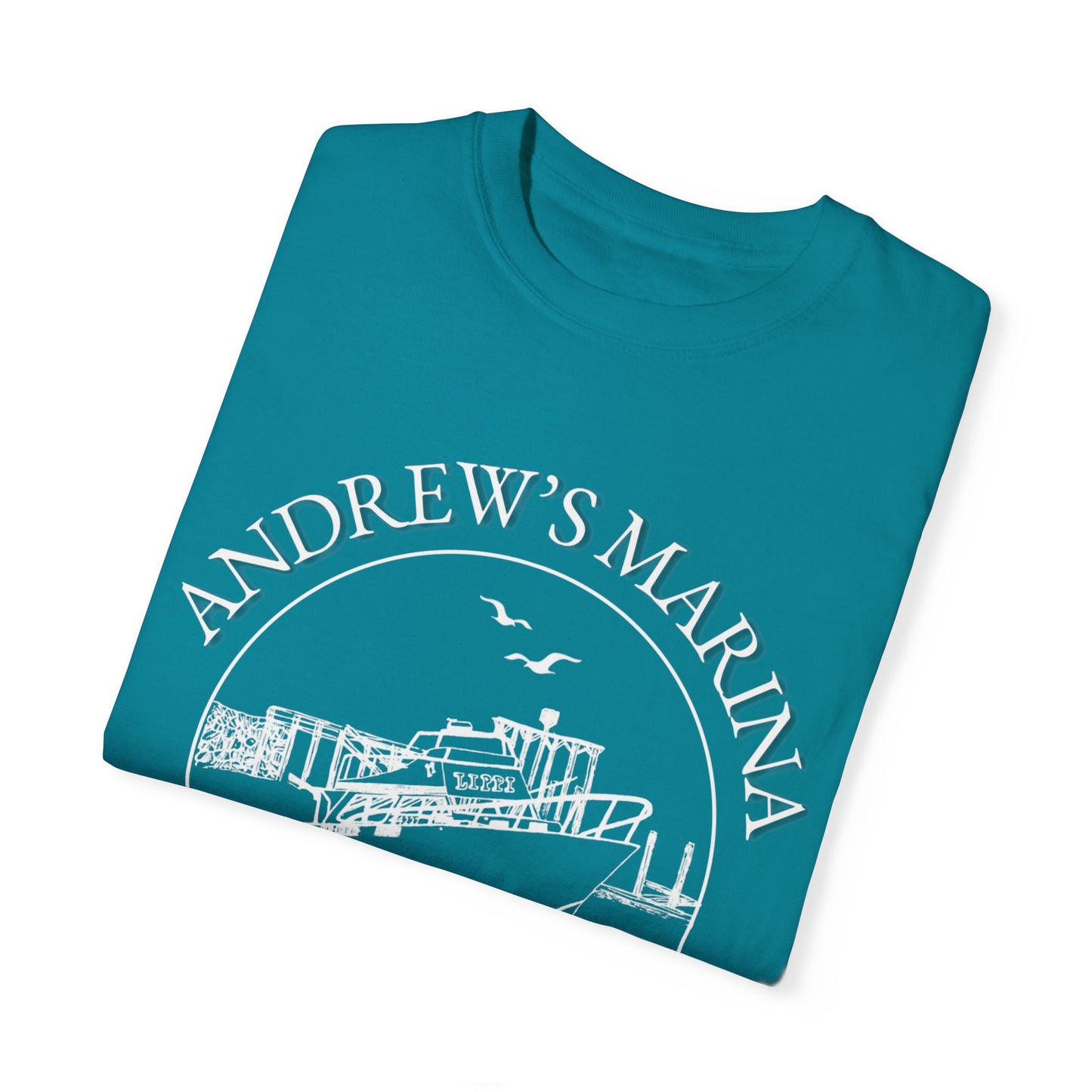 Andrew's Marina Outline T-Shirt