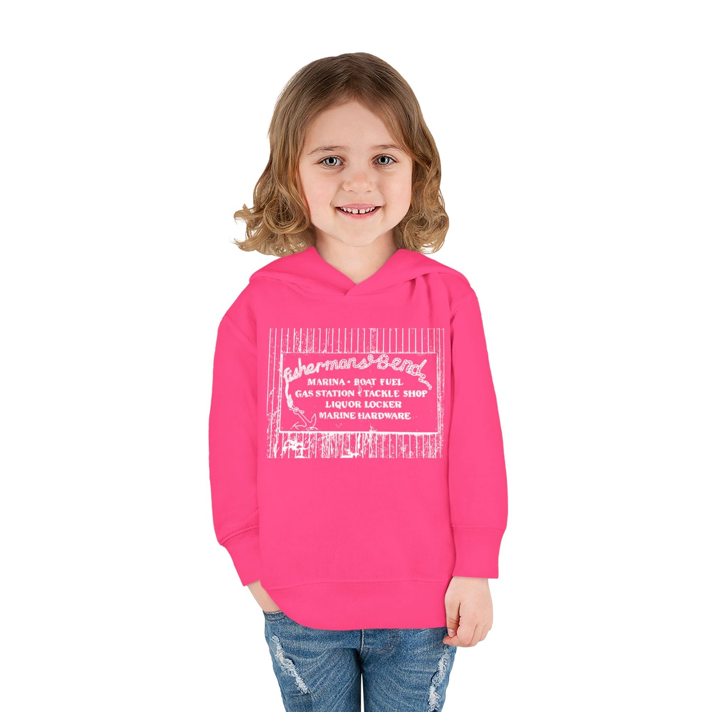 Vintage Fisherman's Bend Toddler Hoodie