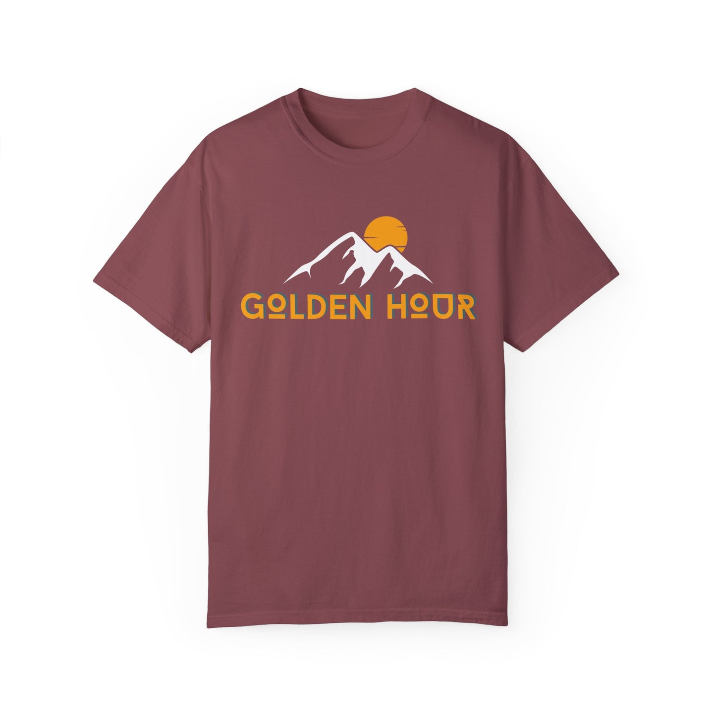 Golden Hour Mountain Unisex T-Shirt