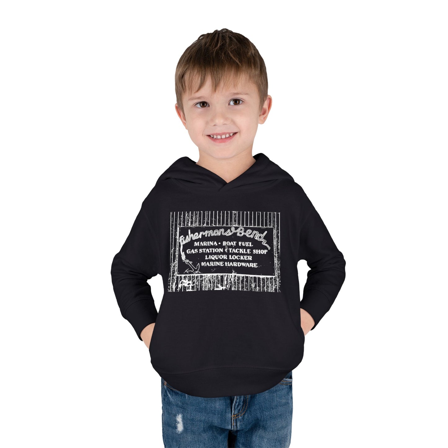 Vintage Fisherman's Bend Toddler Hoodie