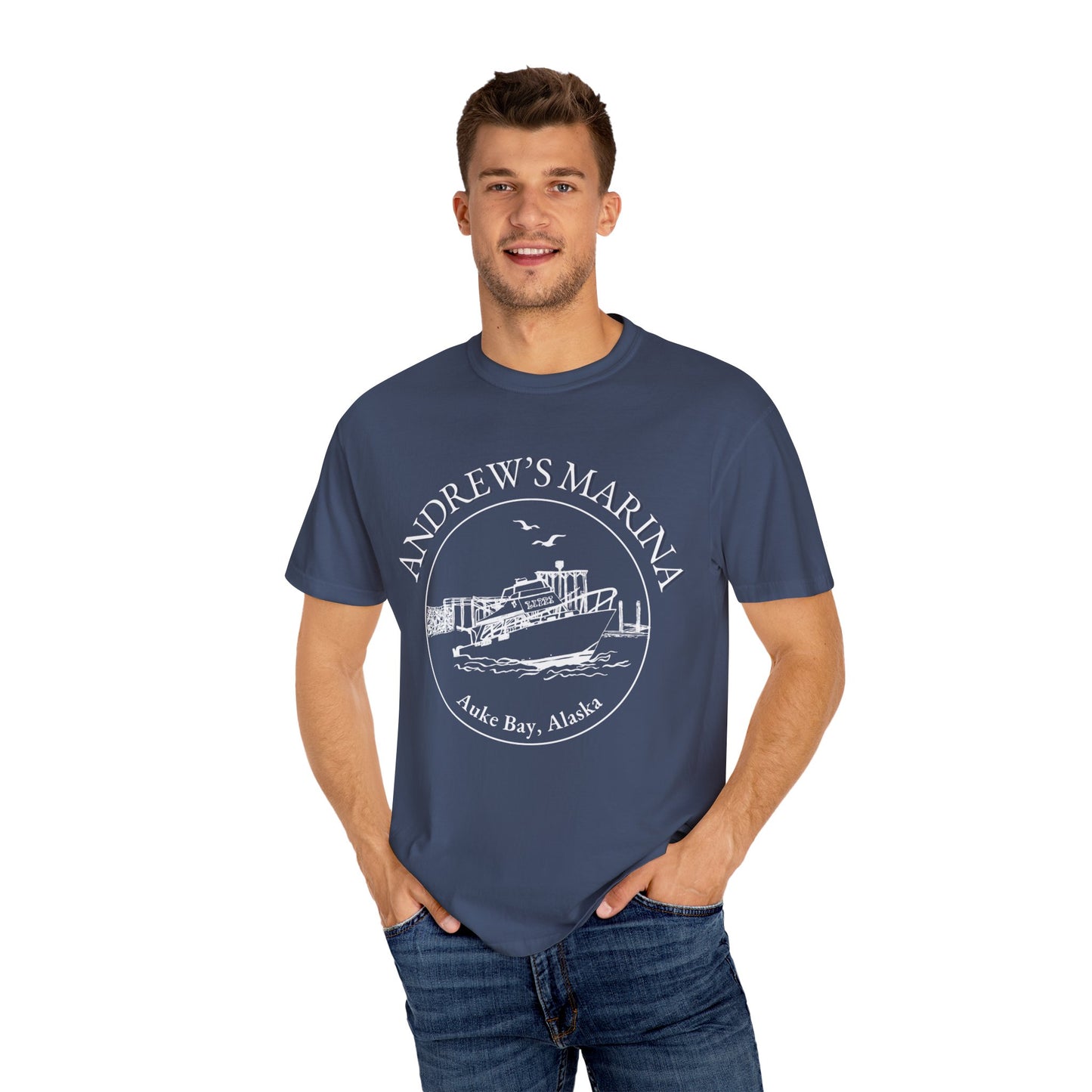 Andrew's Marina Outline T-Shirt