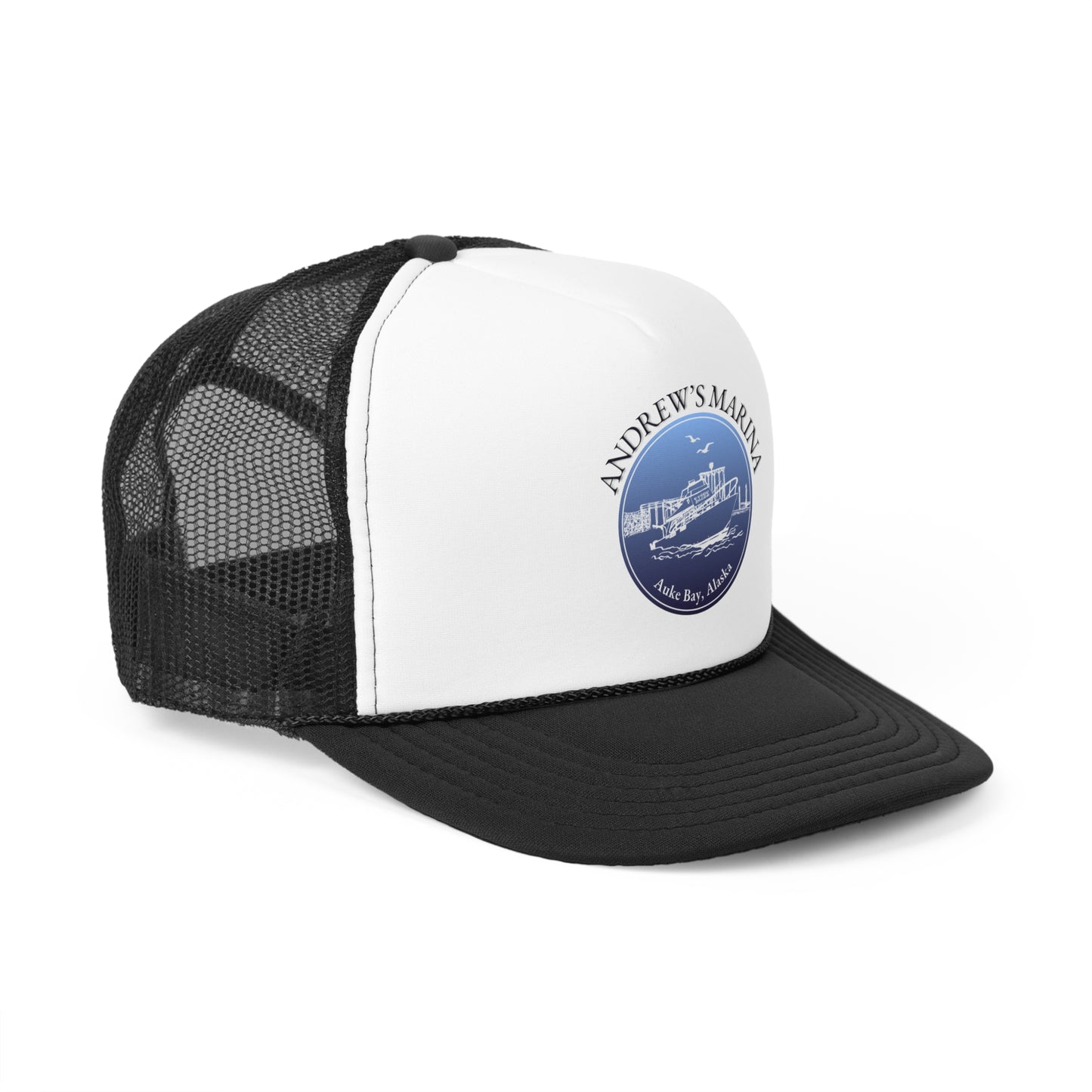 Andrew's Marina Logo Trucker Hat