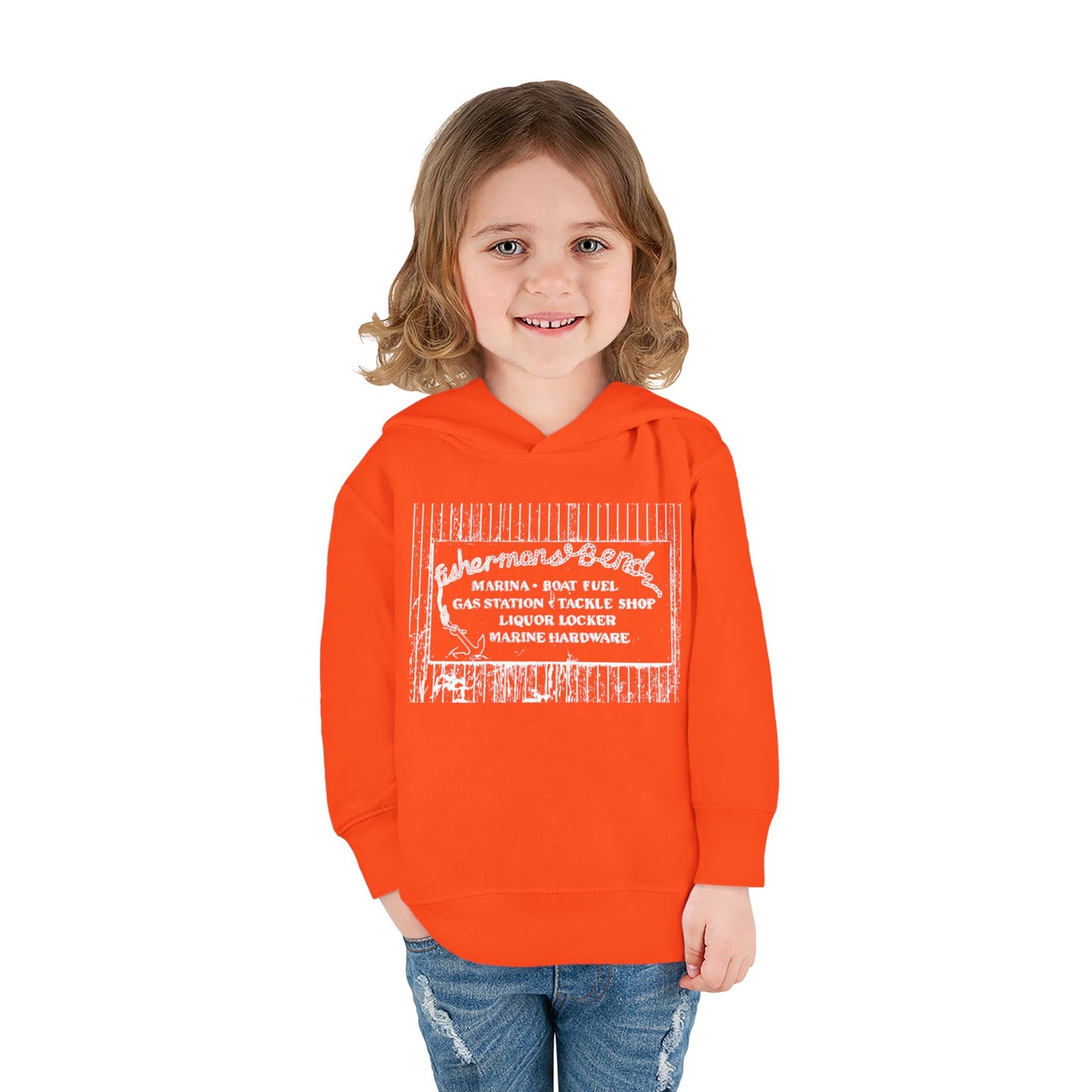 Vintage Fisherman's Bend Toddler Hoodie