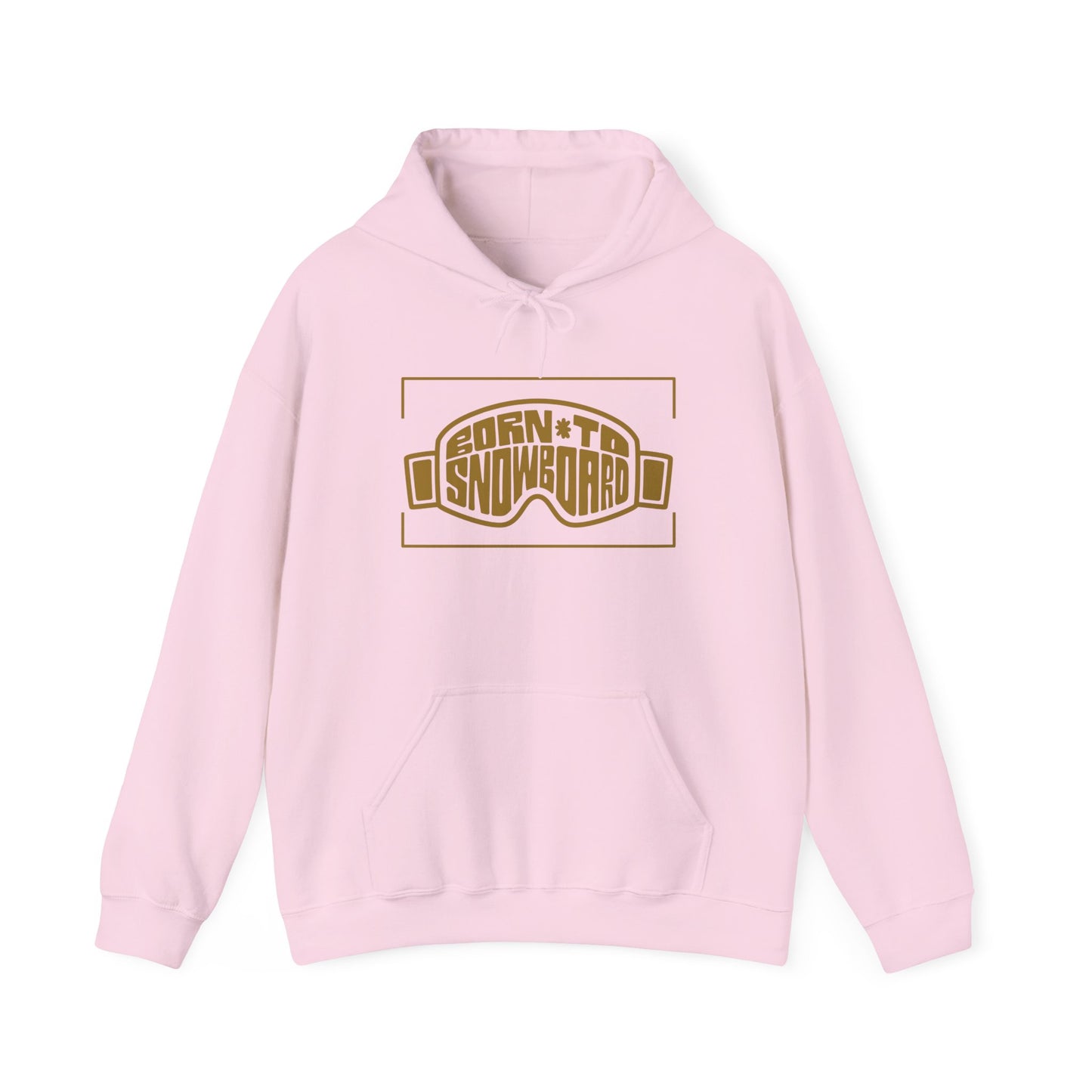 Born To Snowboard Unisex Heavy Blend™ Hooded Sweatshirt