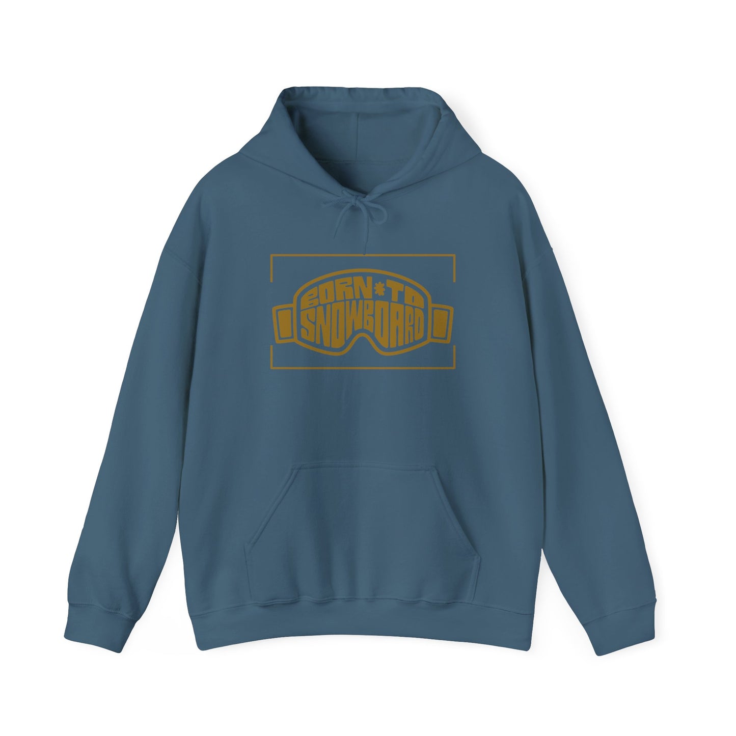 Born To Snowboard Unisex Heavy Blend™ Hooded Sweatshirt