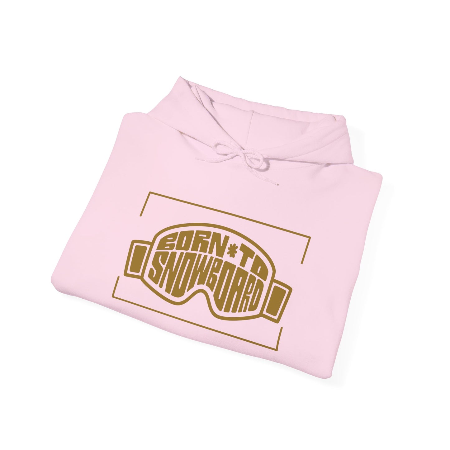 Born To Snowboard Unisex Heavy Blend™ Hooded Sweatshirt