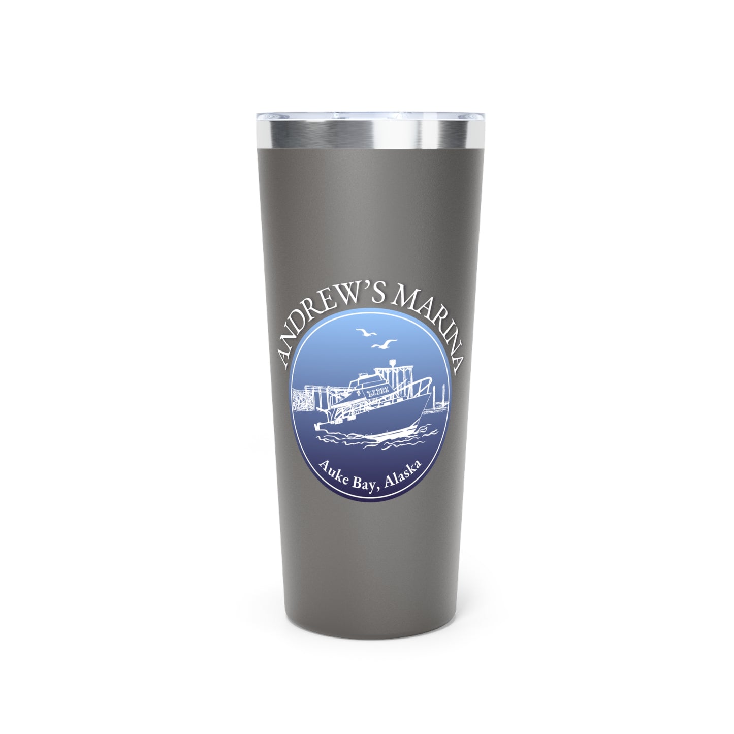 Andrew's Marina Copper Vacuum Insulated Tumbler - 22oz