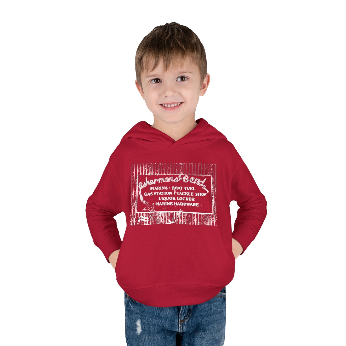 Vintage Fisherman's Bend Toddler Hoodie
