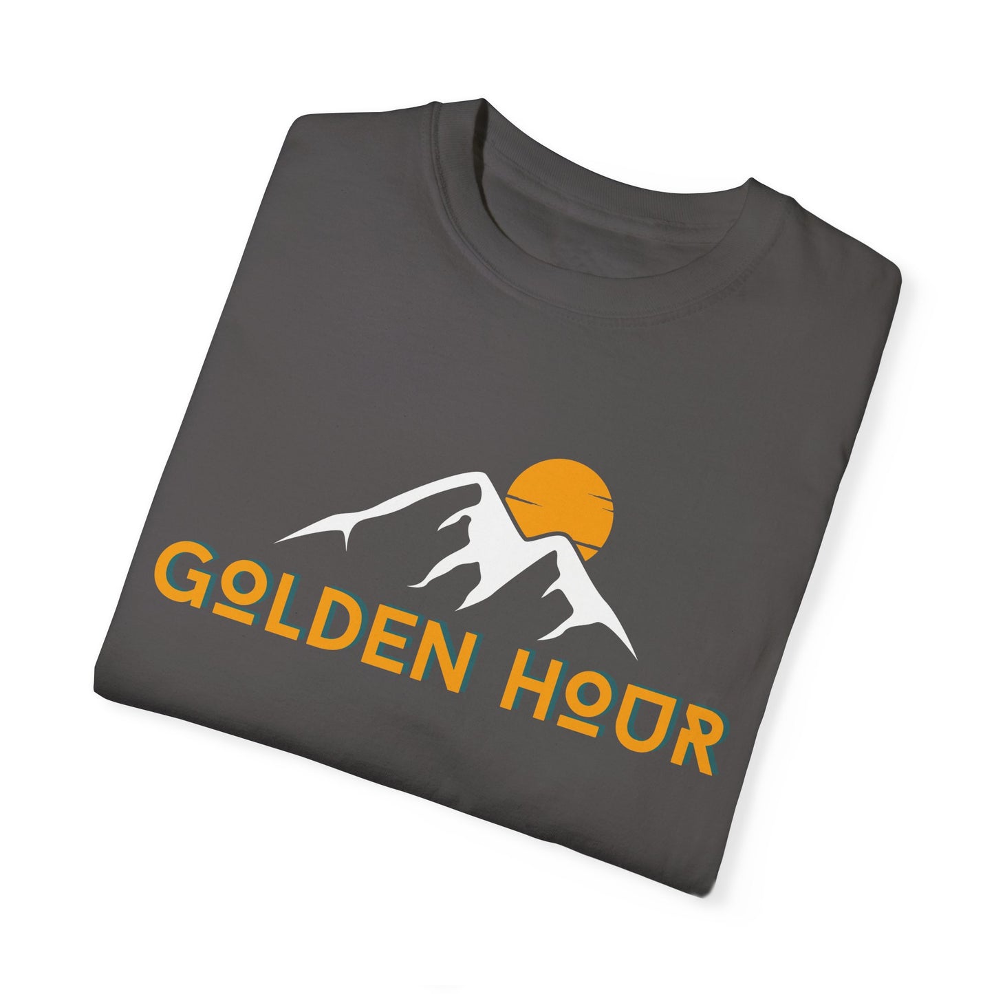 Golden Hour Mountain Unisex T-Shirt