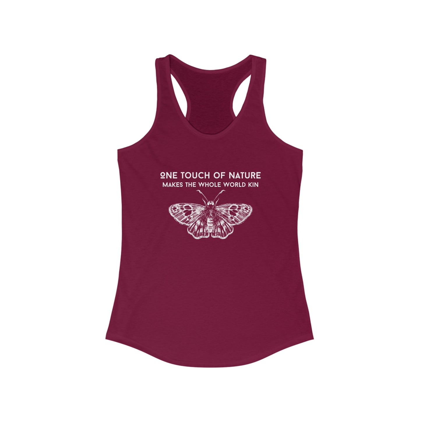 Nature Moth Women's Racerback Tank