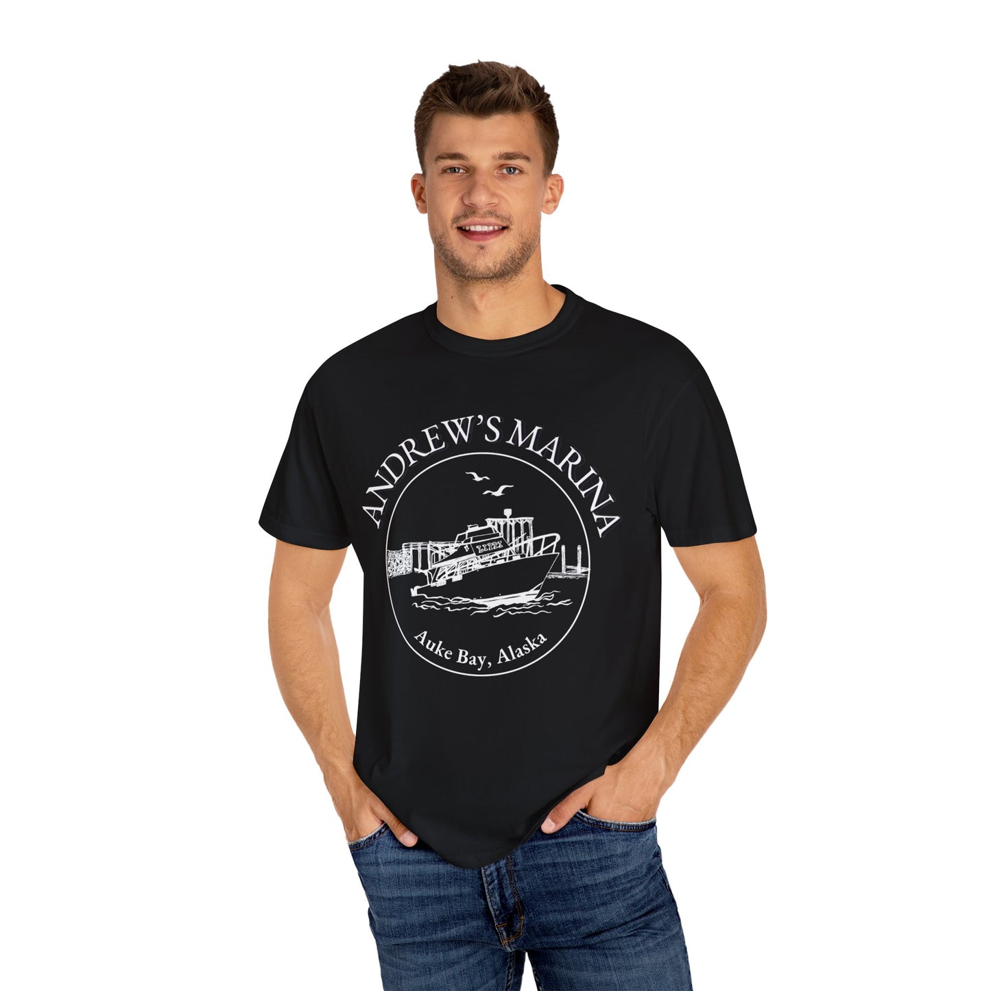 Andrew's Marina Outline T-Shirt