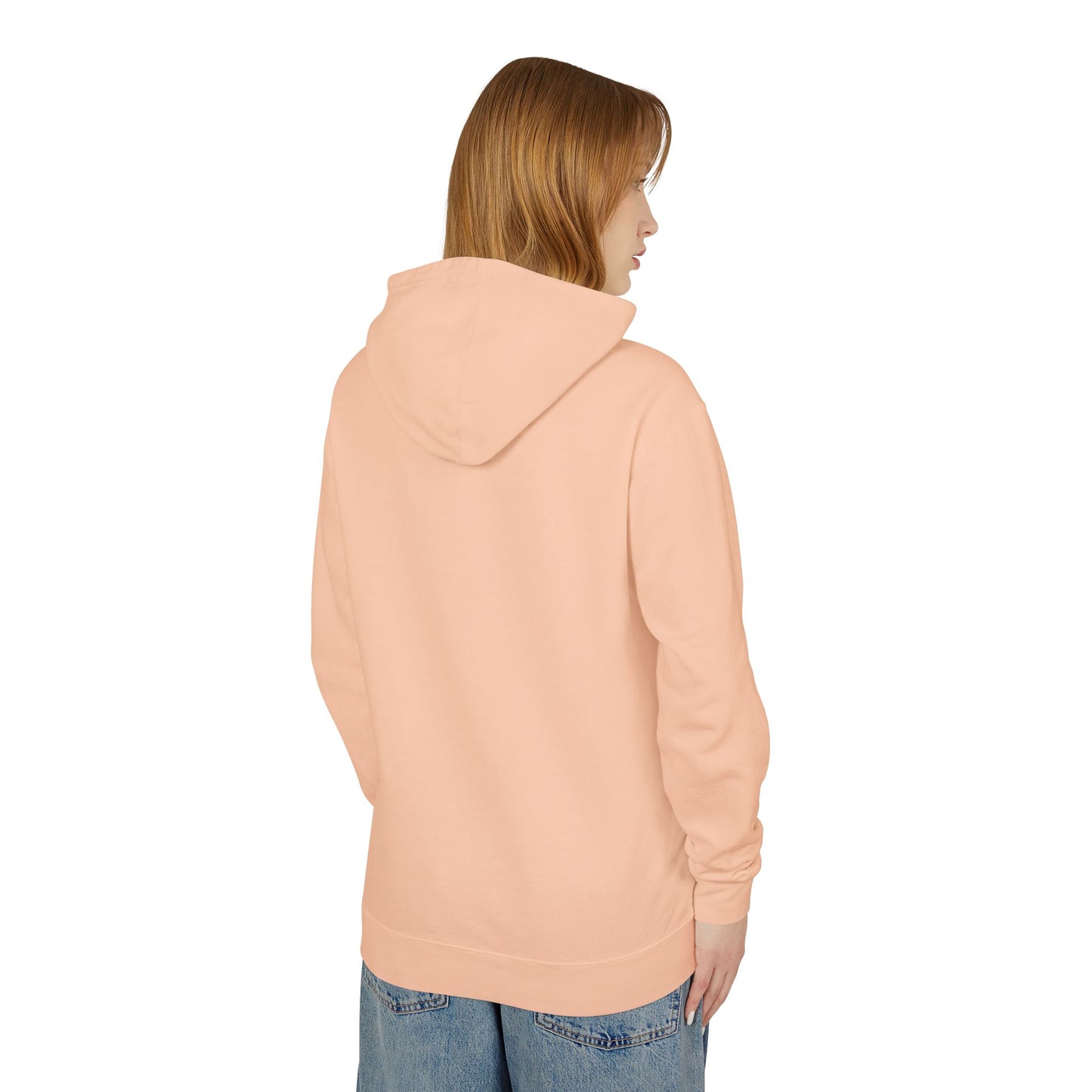 The Last Frontier Blue and Gold Unisex Lightweight Hooded Sweatshirt
