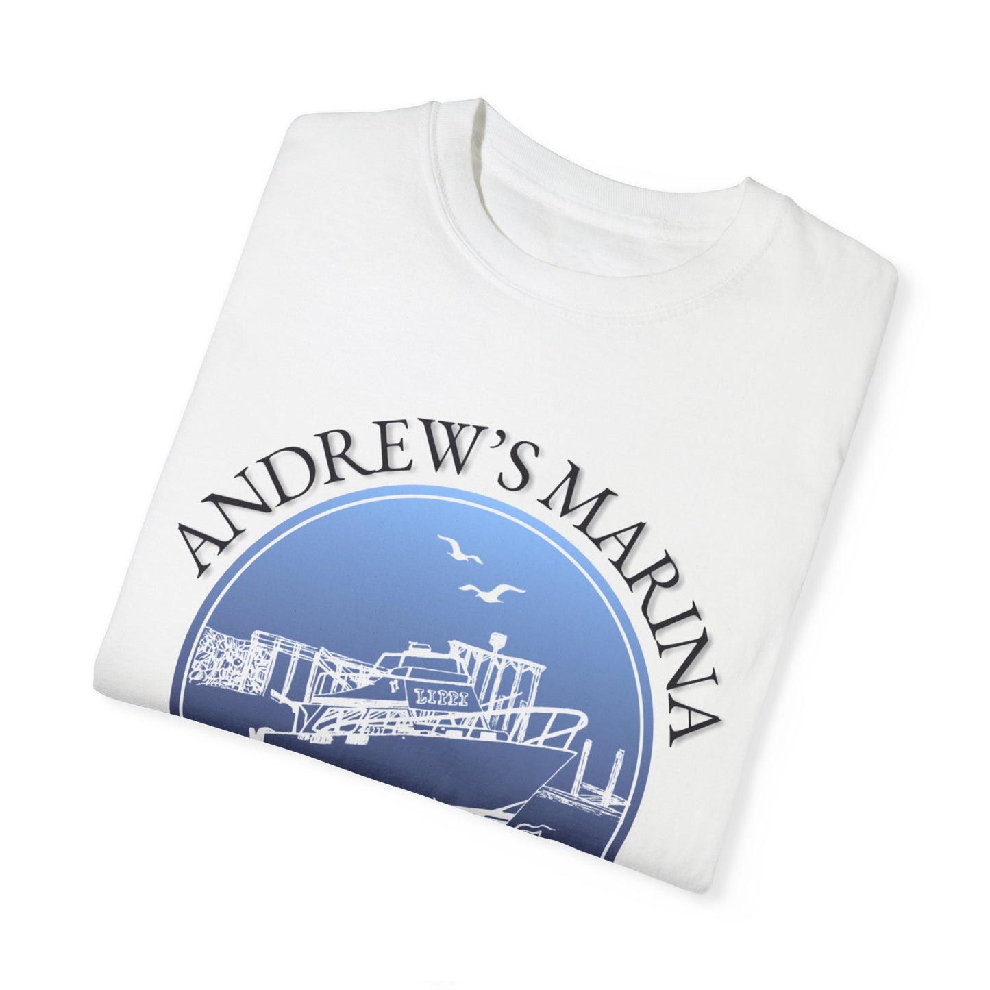 Andrew's Marina Full Color Logo T-Shirt
