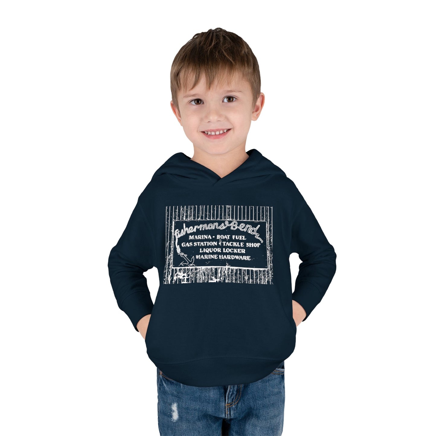 Vintage Fisherman's Bend Toddler Hoodie