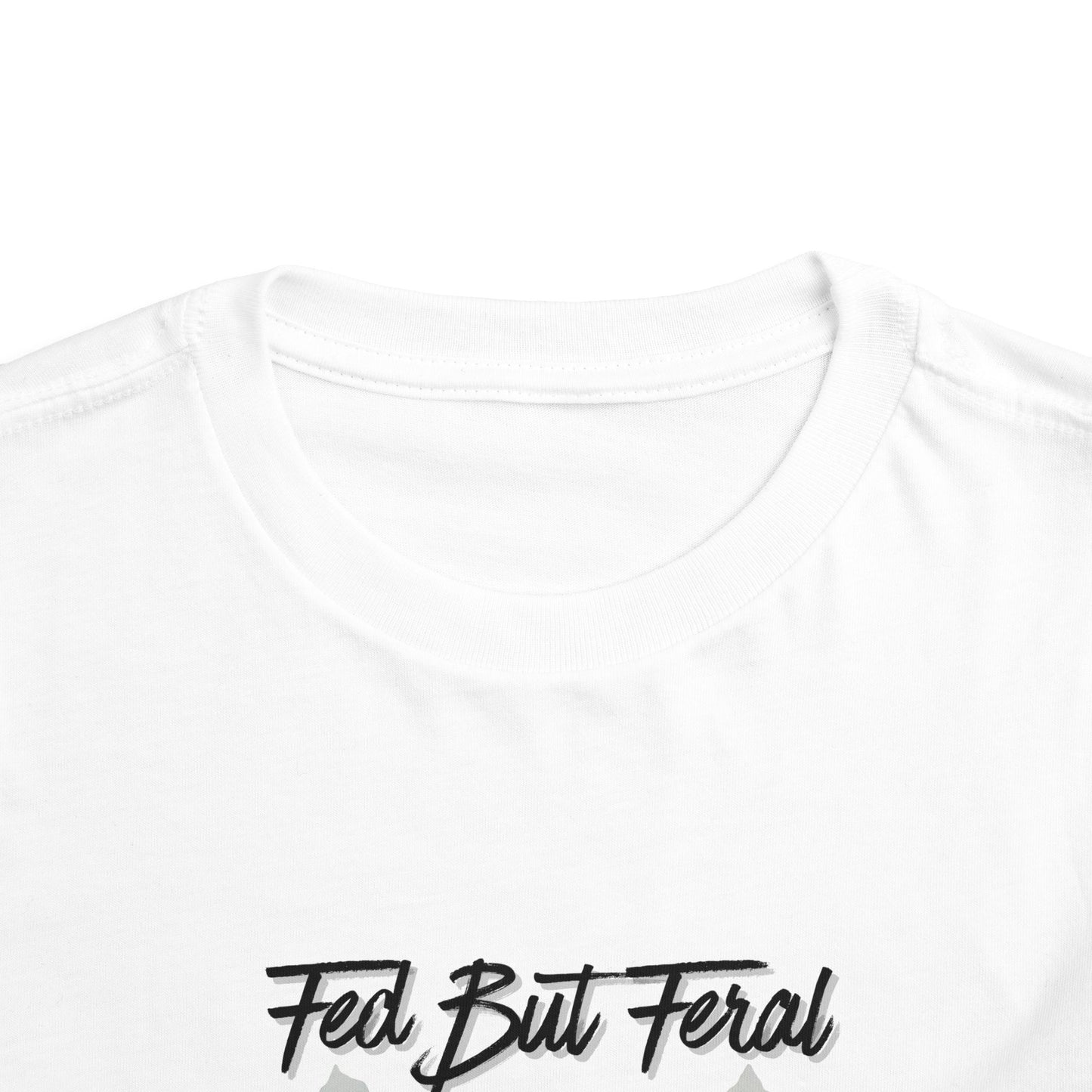 Fed But Feral Forest Toddler Short Sleeve Tee
