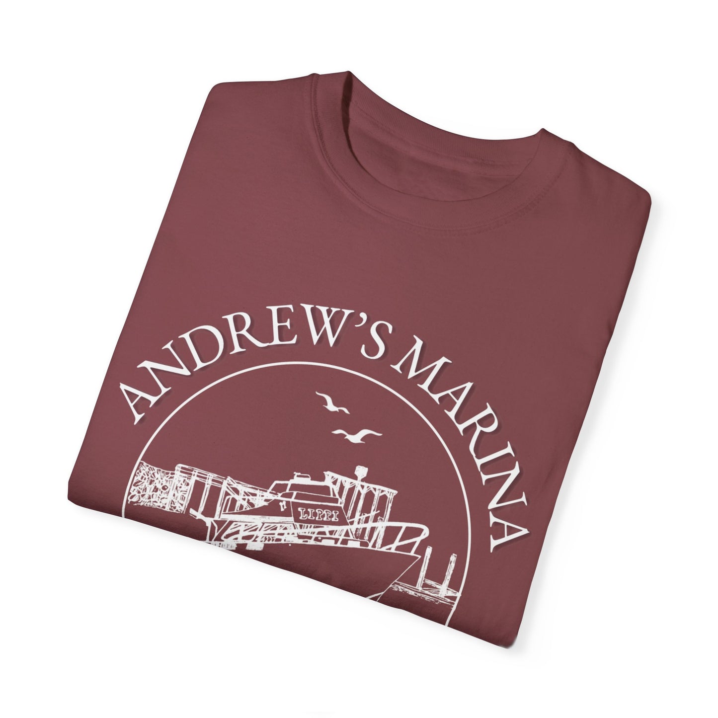 Andrew's Marina Outline T-Shirt