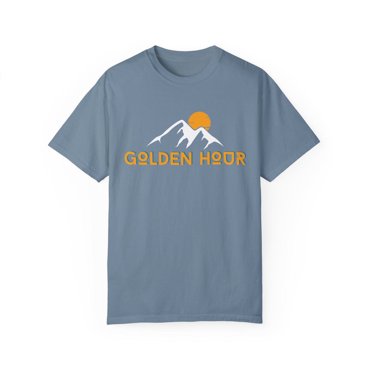 Golden Hour Mountain Unisex T-Shirt