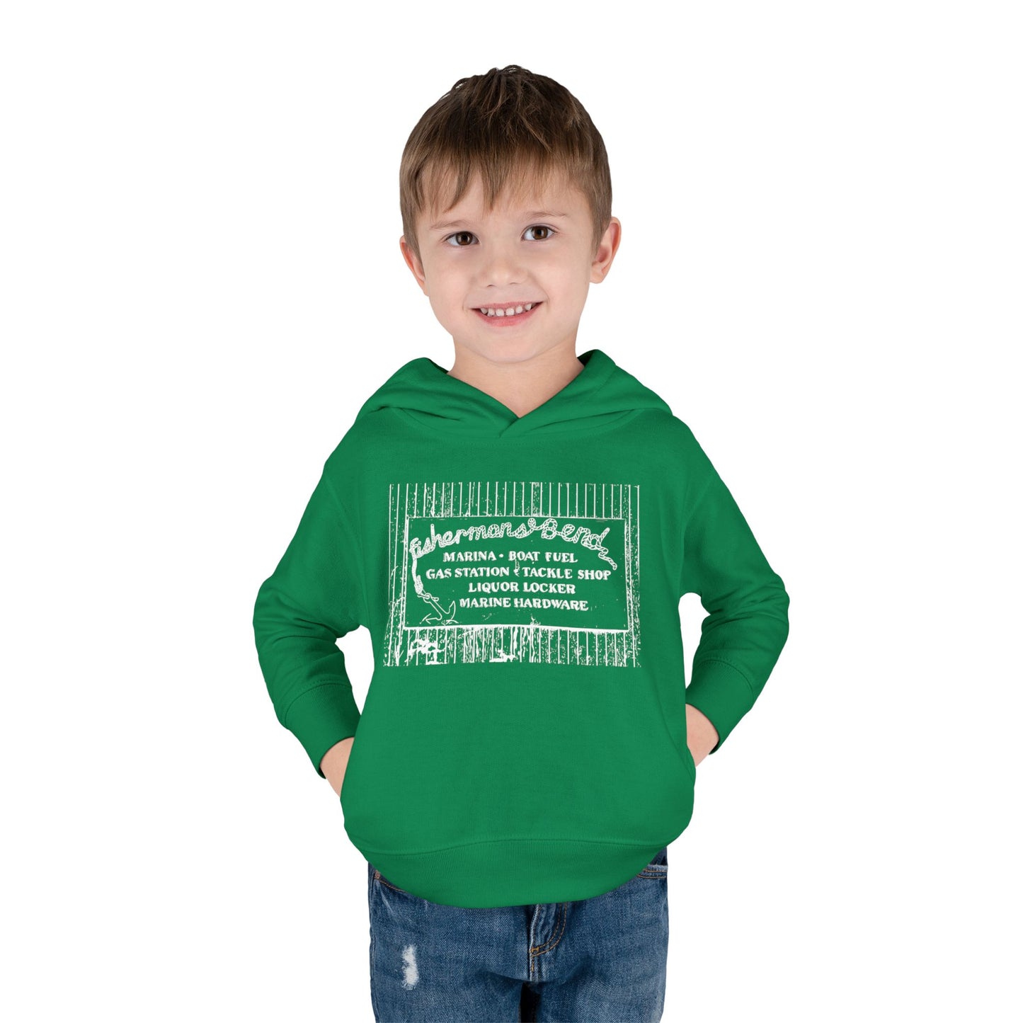 Vintage Fisherman's Bend Toddler Hoodie