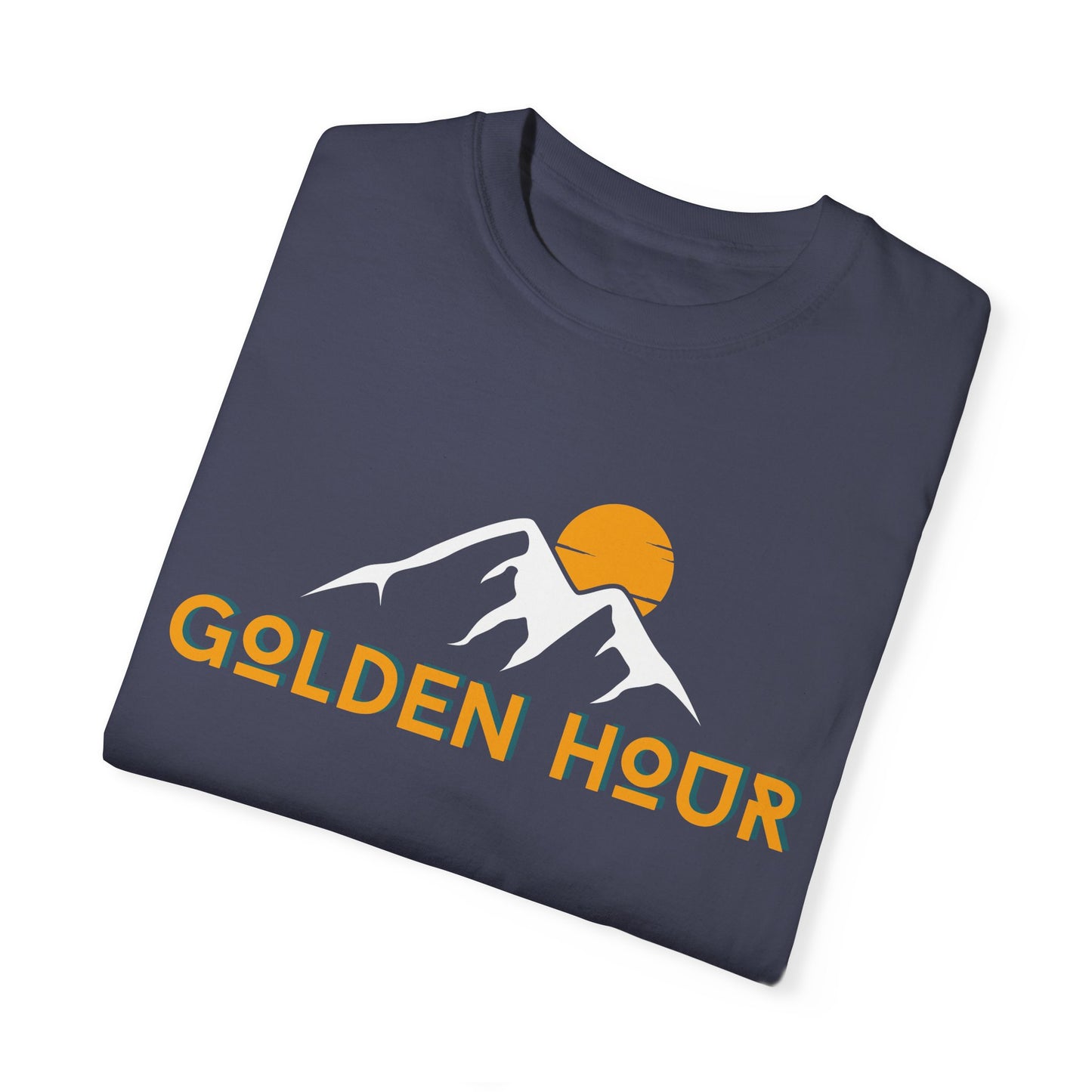 Golden Hour Mountain Unisex T-Shirt