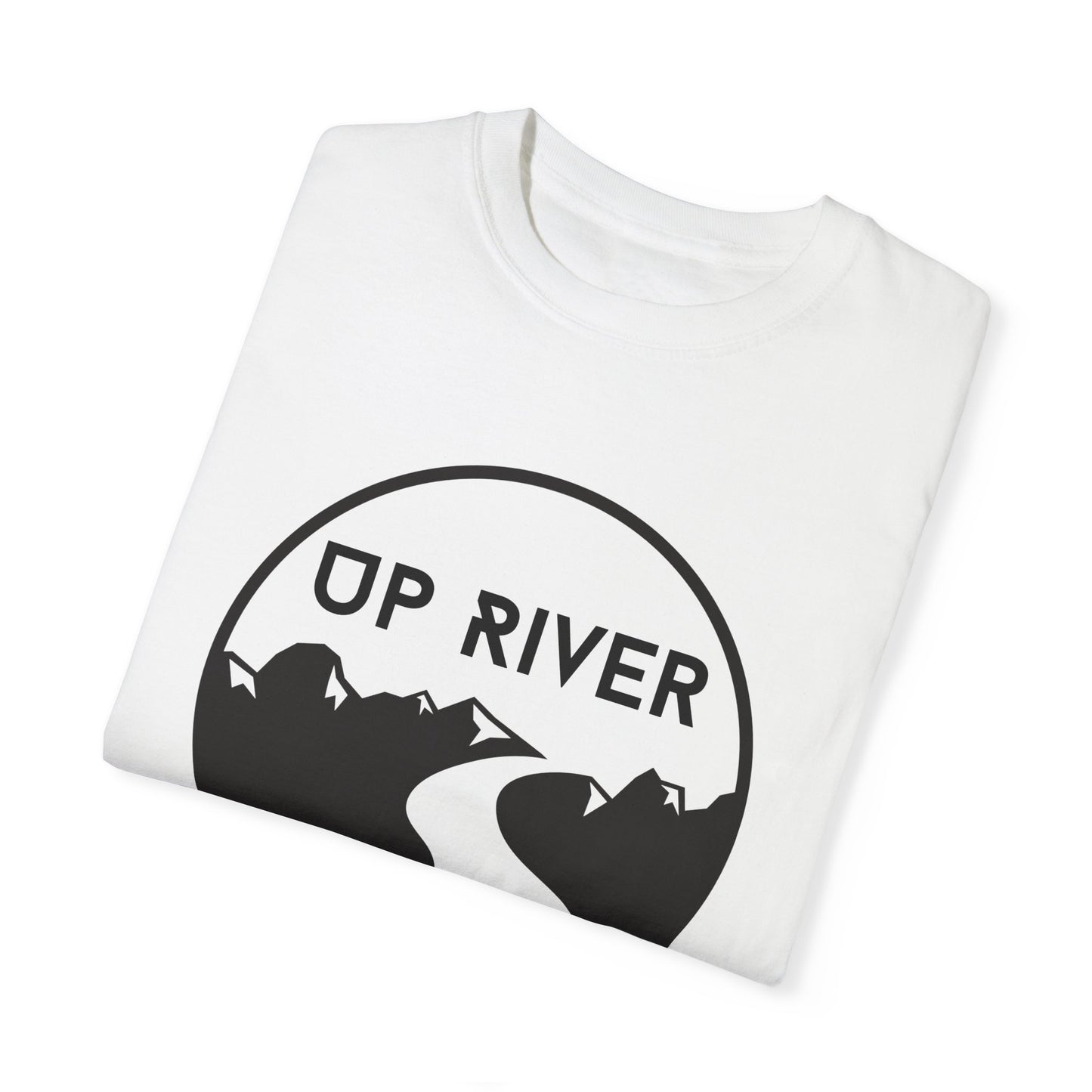 Up River Unisex Garment-Dyed T-shirt