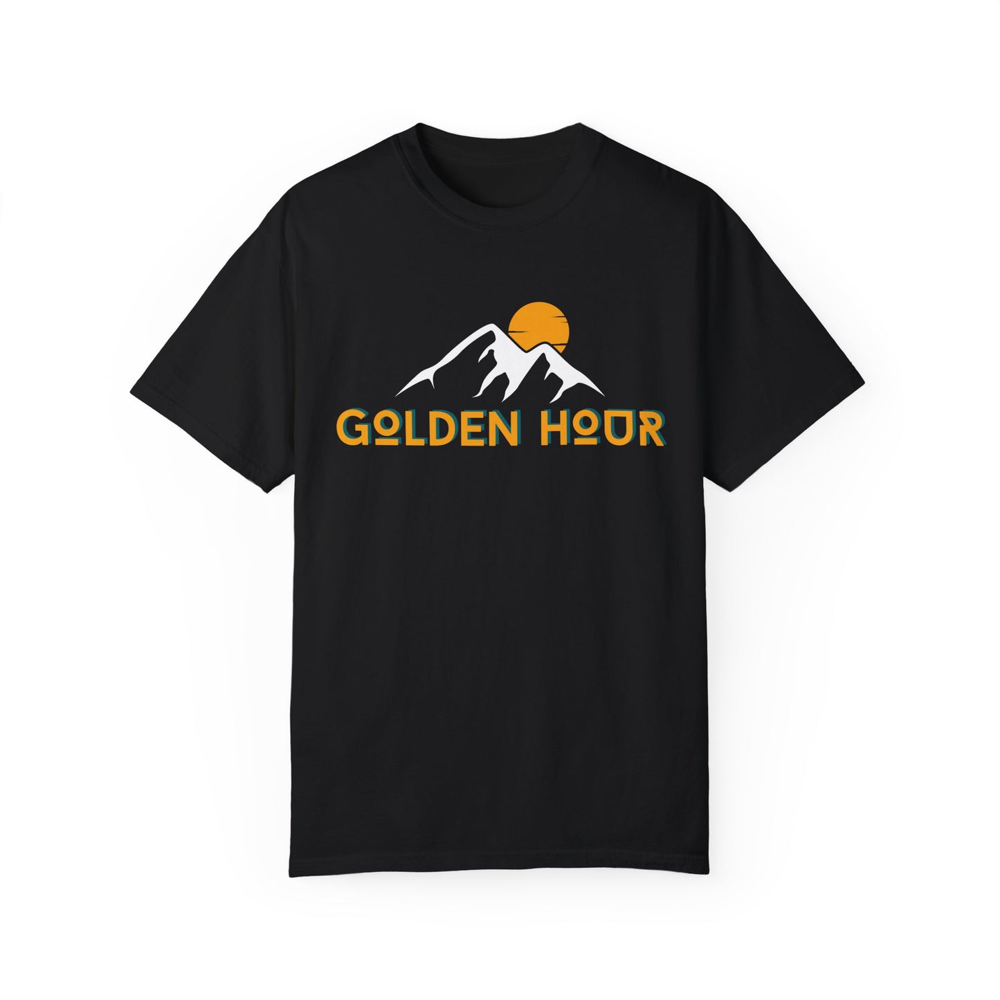 Golden Hour Mountain Unisex T-Shirt