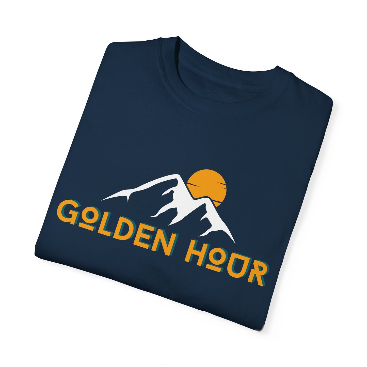 Golden Hour Mountain Unisex T-Shirt
