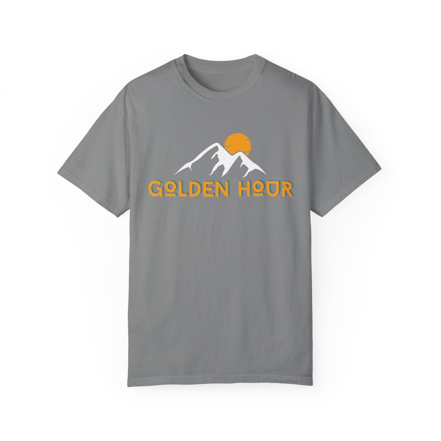 Golden Hour Mountain Unisex T-Shirt