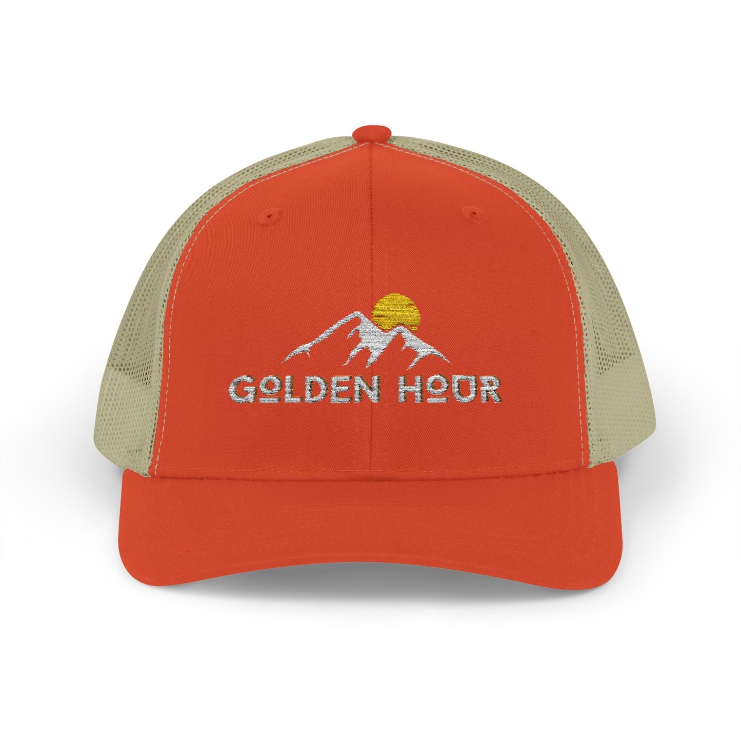 Golden Hour Snapback Trucker Cap