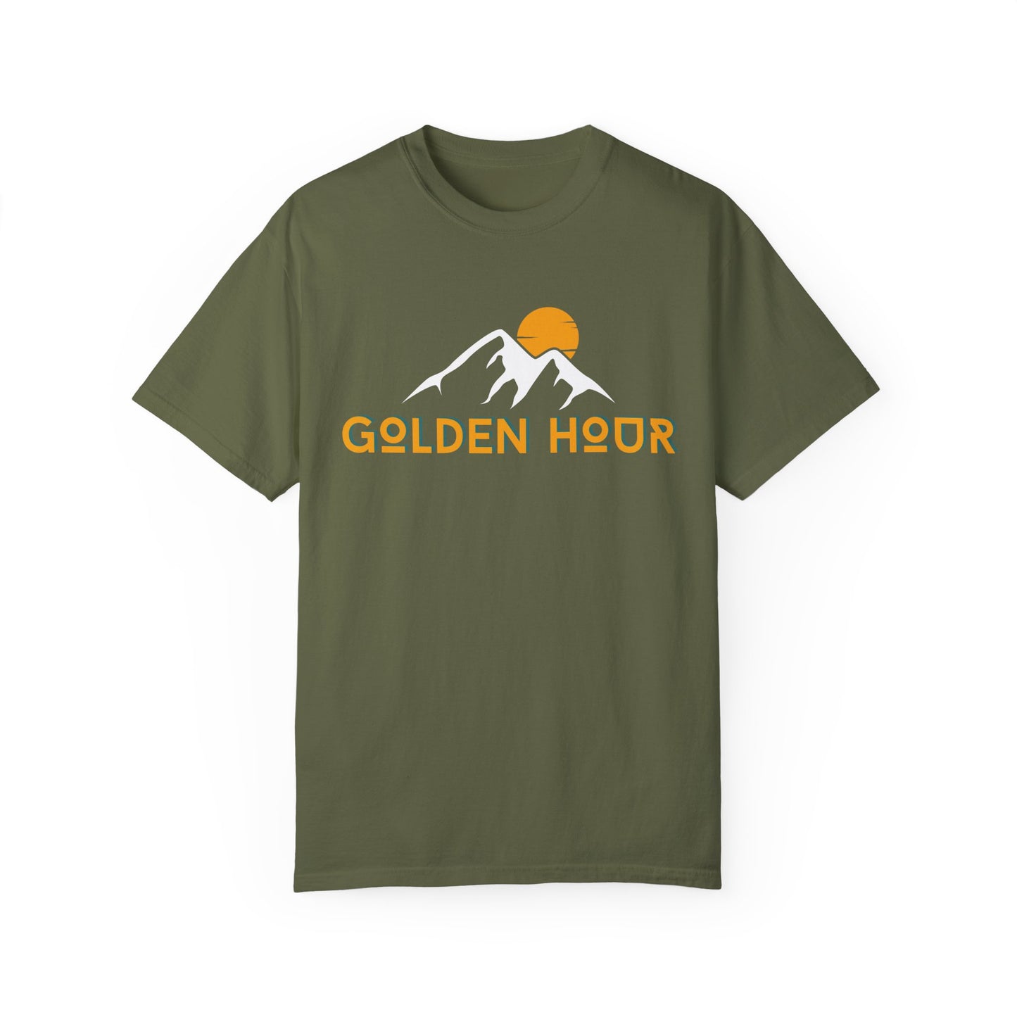 Golden Hour Mountain Unisex T-Shirt