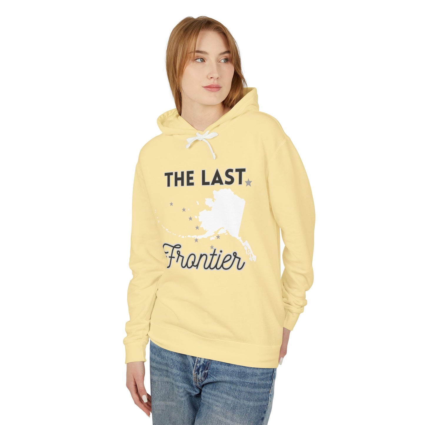 The Last Frontier Unisex Lightweight Hooded Sweatshirt