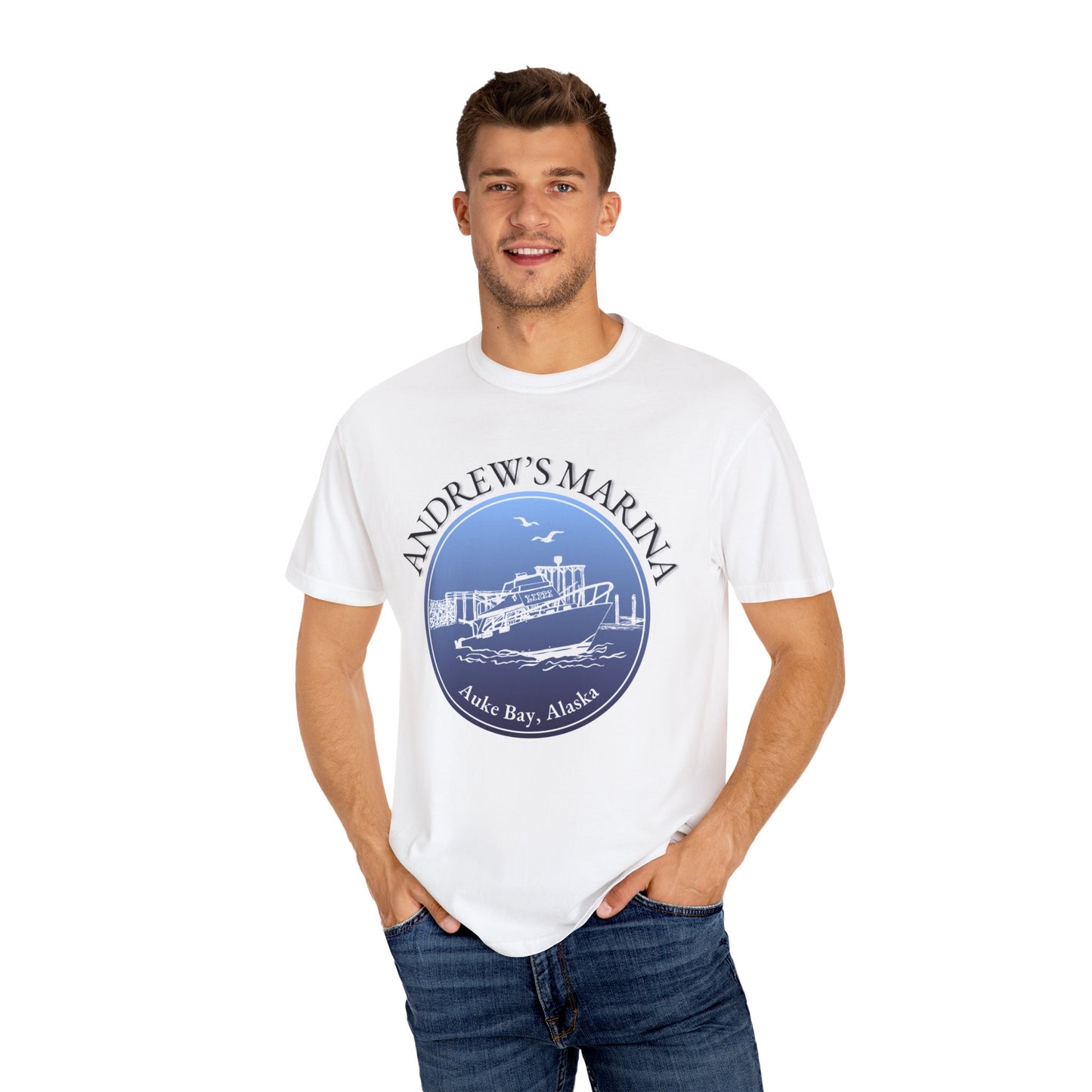 Andrew's Marina Full Color Logo T-Shirt