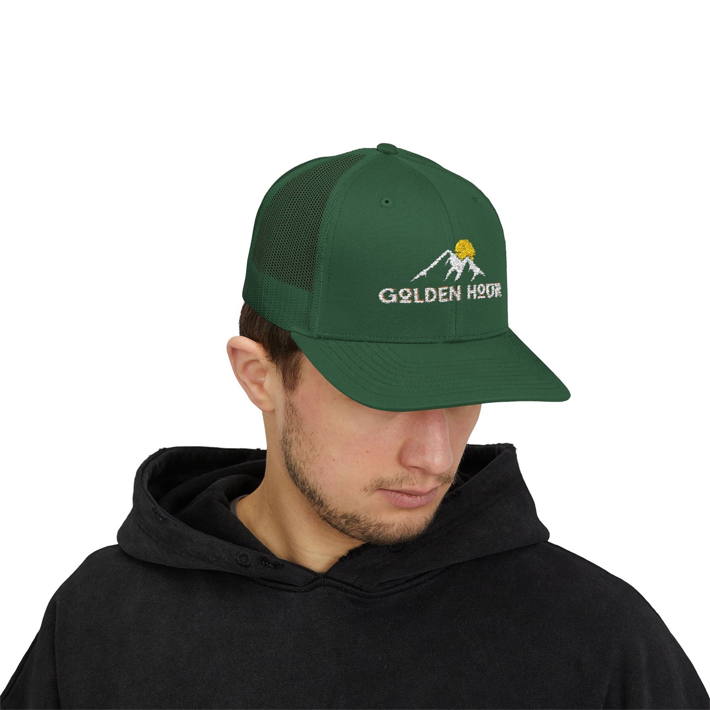 Golden Hour Snapback Trucker Cap