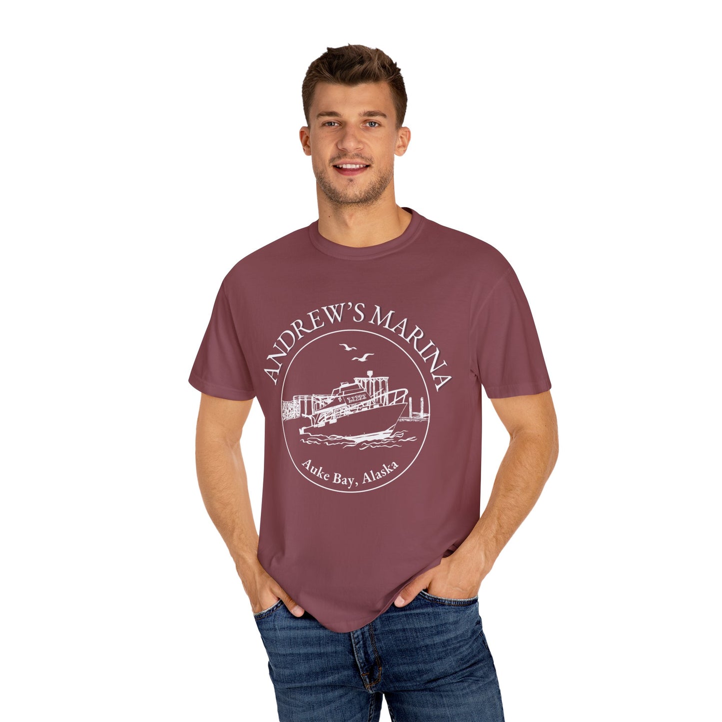 Andrew's Marina Outline T-Shirt
