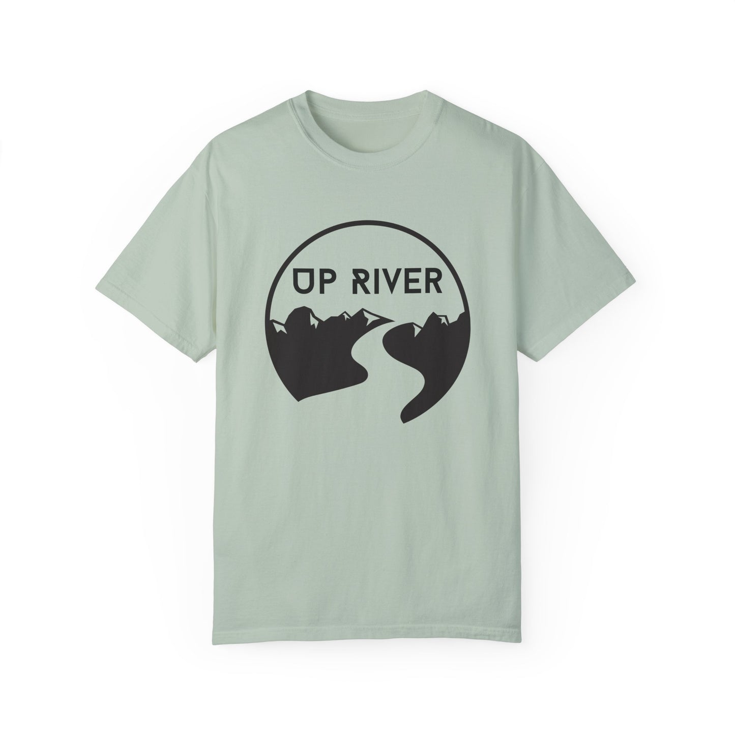 Up River Unisex Garment-Dyed T-shirt