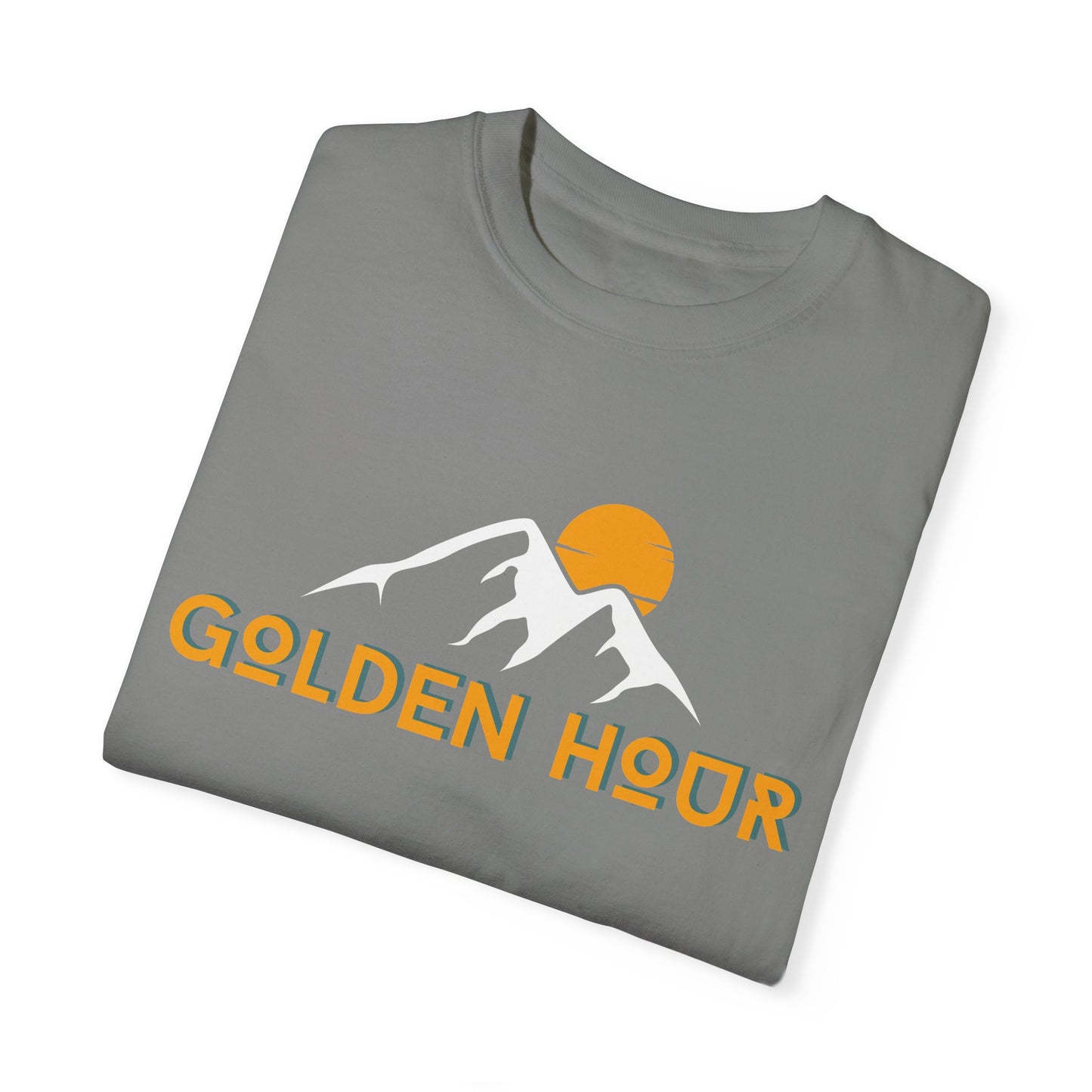 Golden Hour Mountain Unisex T-Shirt
