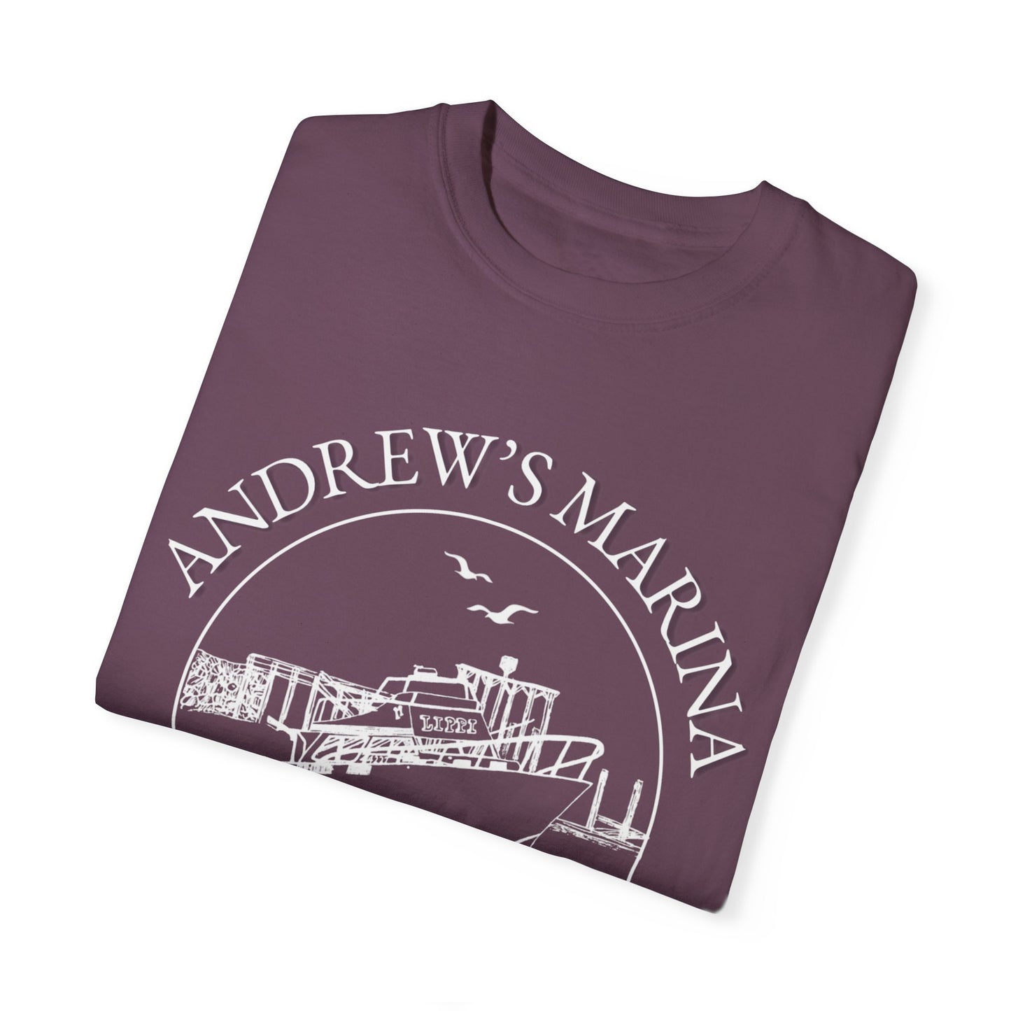 Andrew's Marina Outline T-Shirt