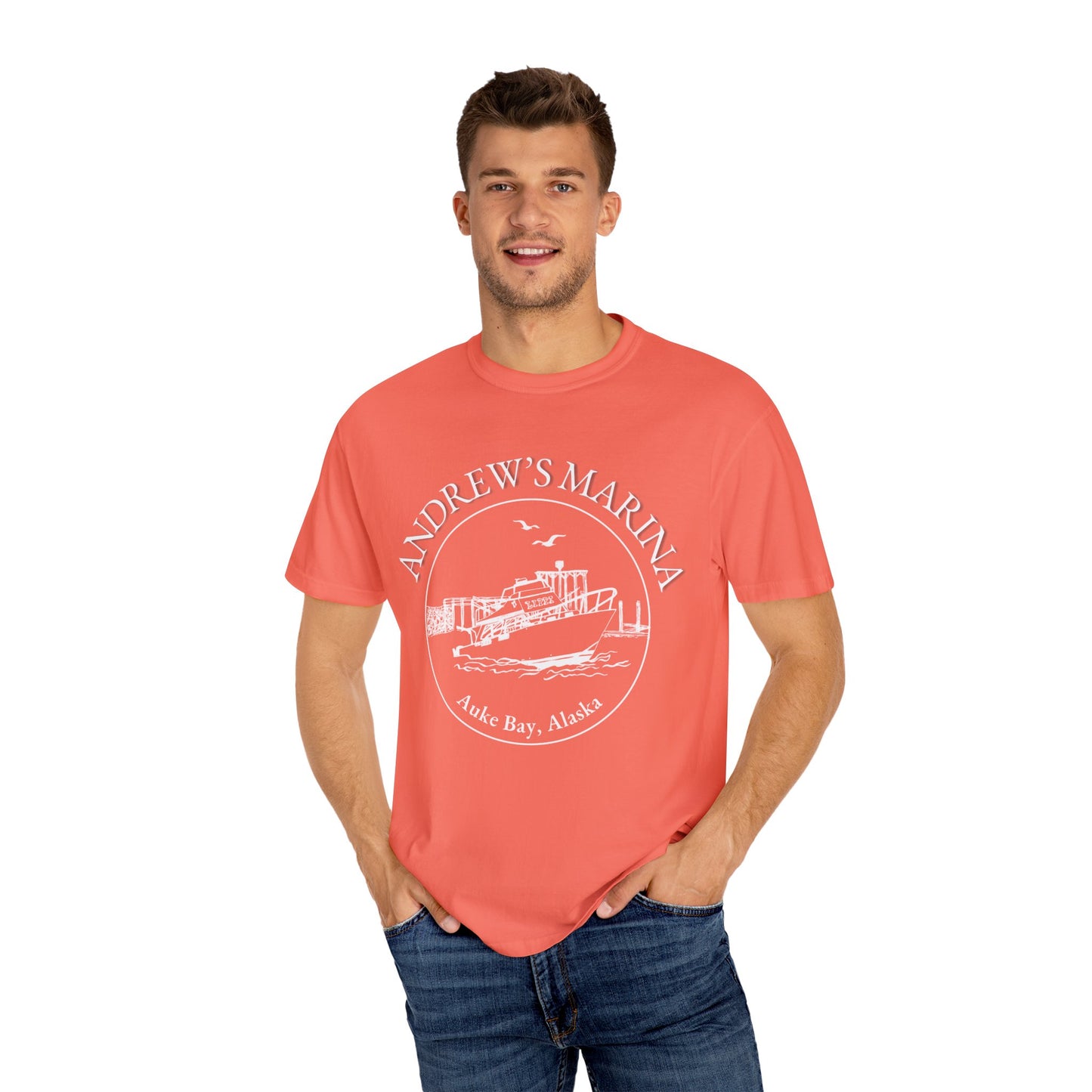 Andrew's Marina Outline T-Shirt