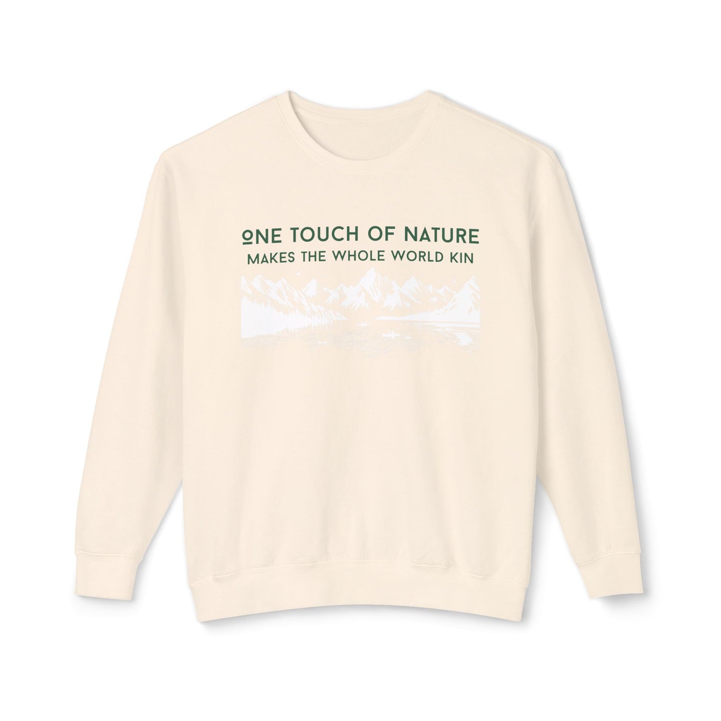 One Touch of Nature Unisex Lightweight Crewneck Sweatshirt