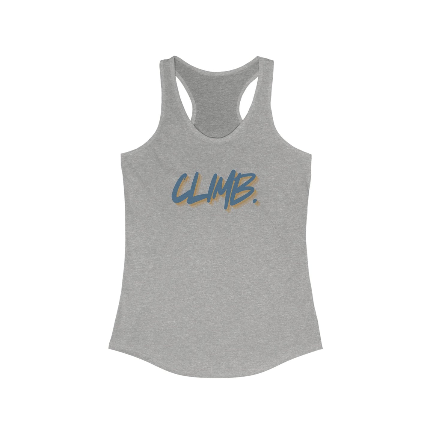 Climb. Women's Ideal Racerback Tank