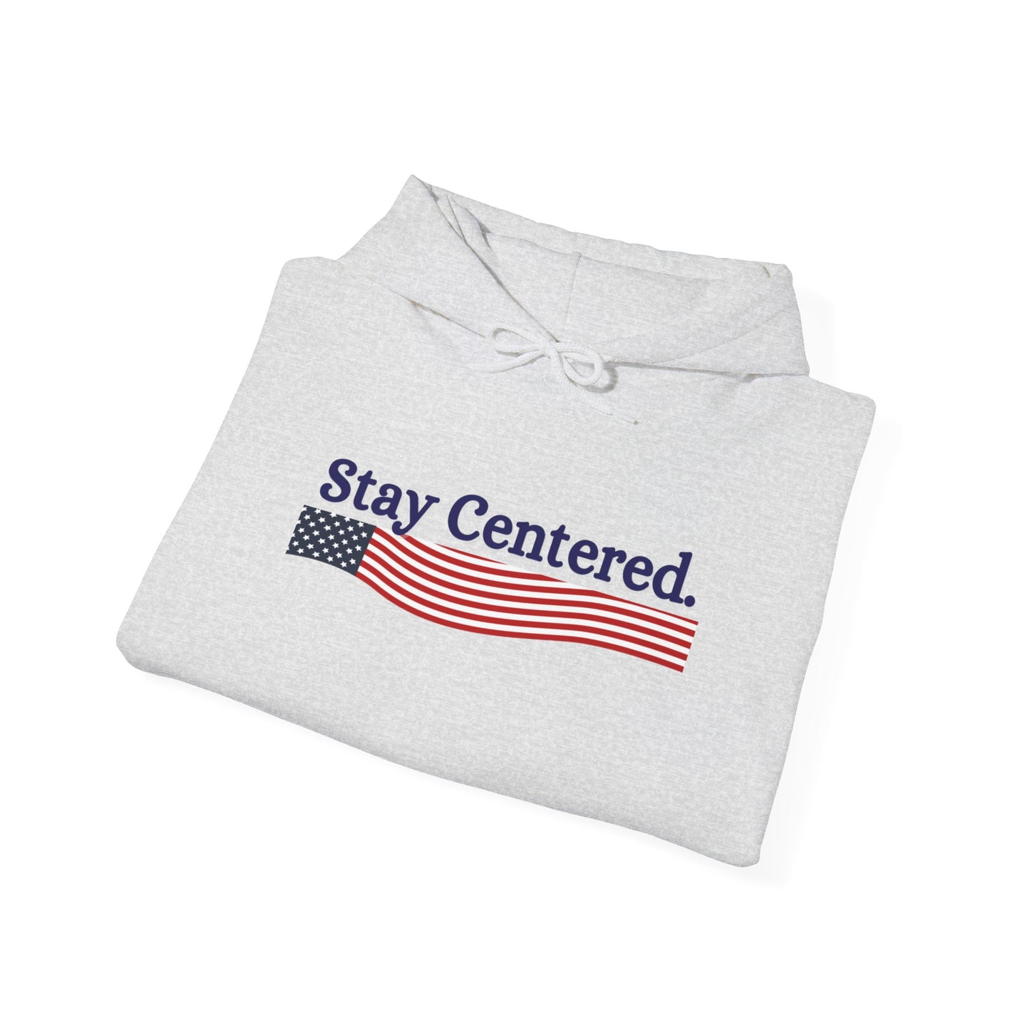 Stay Centered USA Hoodie - Unisex Heavy Blend Sweatshirt