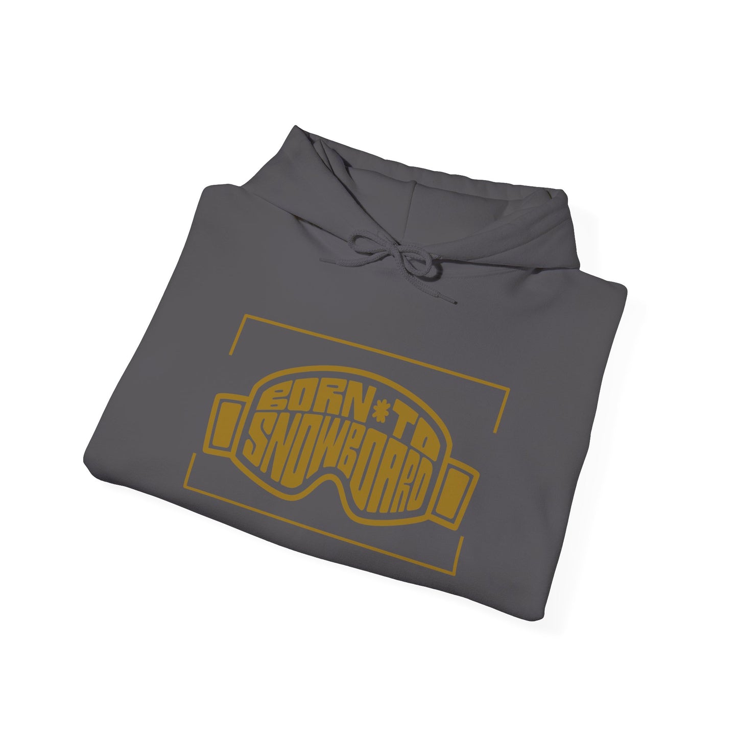 Born To Snowboard Unisex Heavy Blend™ Hooded Sweatshirt