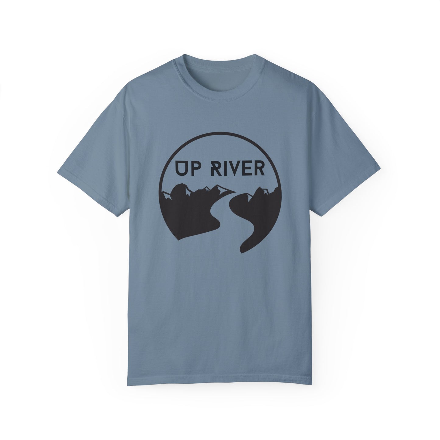 Up River Unisex Garment-Dyed T-shirt