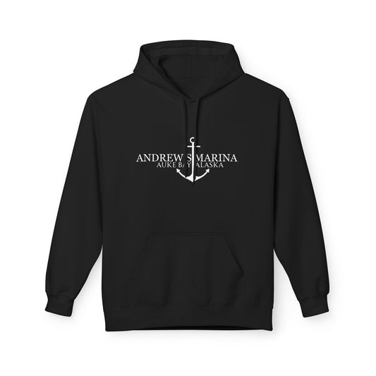 Andrew's Marina Anchor Midweight Softstyle Fleece Hoodie
