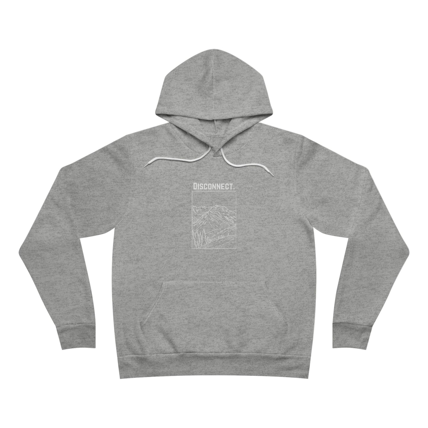 Disconnect. Unisex Sponge Fleece Pullover Hoodie